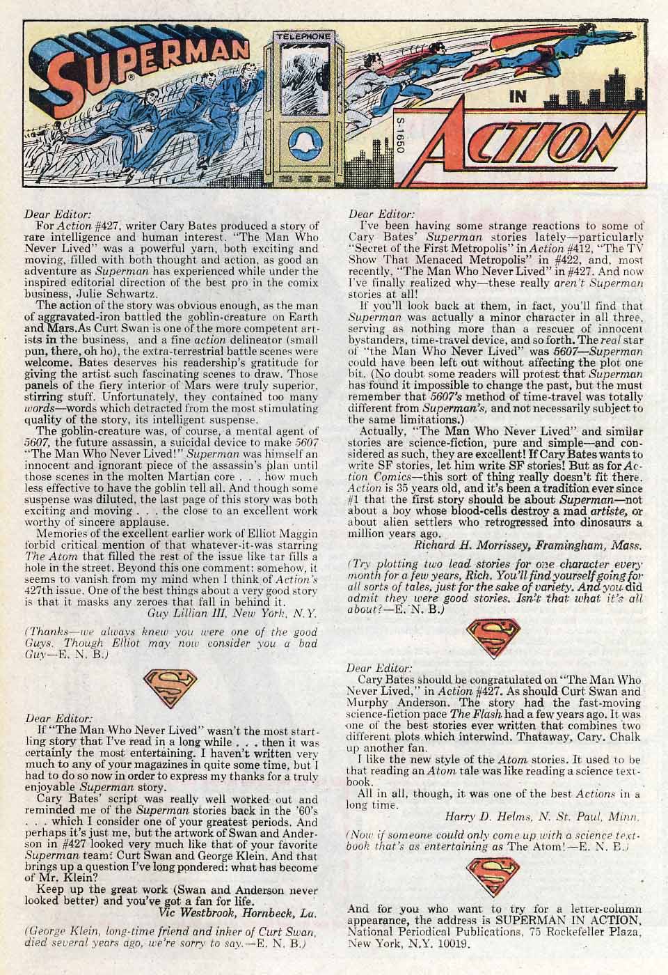 Read online Action Comics (1938) comic -  Issue #431 - 33