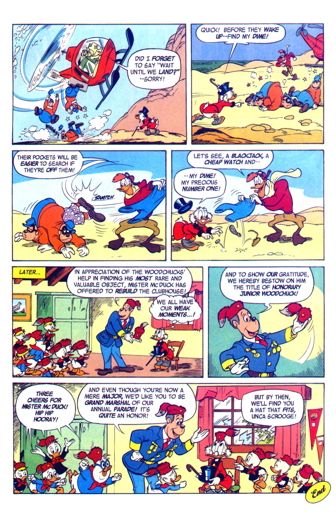 Read online Walt Disney's Junior Woodchucks Limited Series comic -  Issue #1 - 33