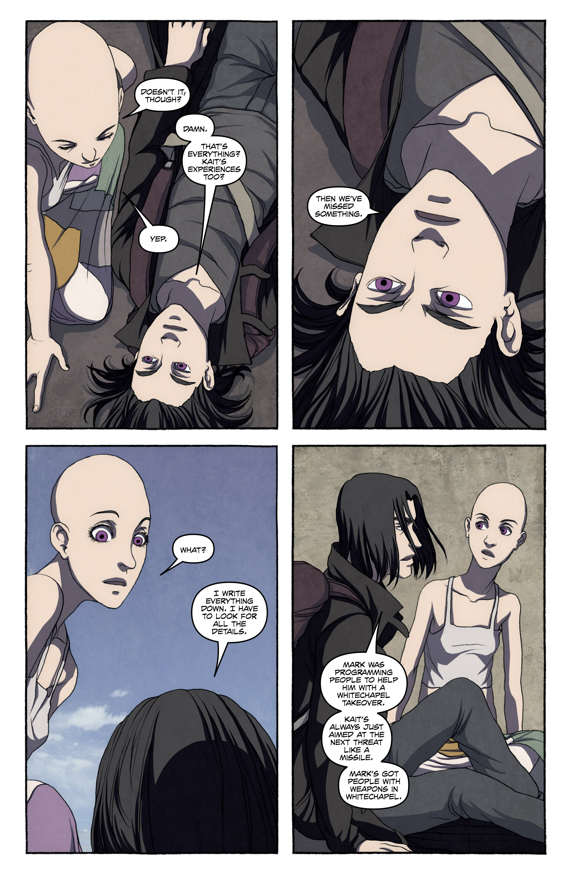 Read online FreakAngels comic -  Issue #5 - 45