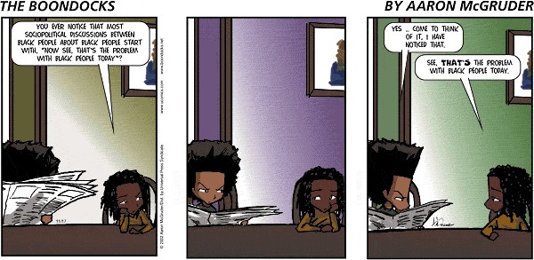 Read online The Boondocks Collection comic -  Issue # Year 2002 - 321