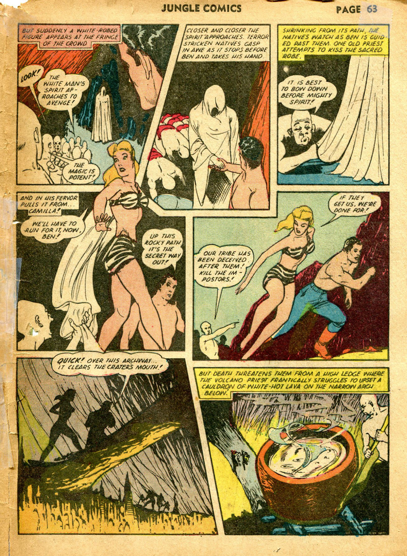 Read online Jungle Comics comic -  Issue #32 - 66