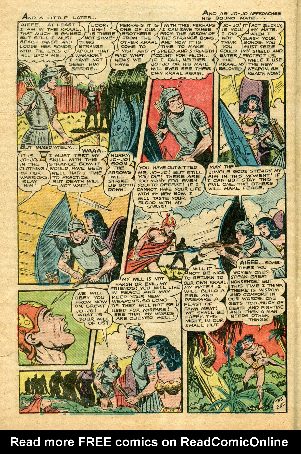 Read online Jungle Jo (1950) comic -  Issue # Full - 32