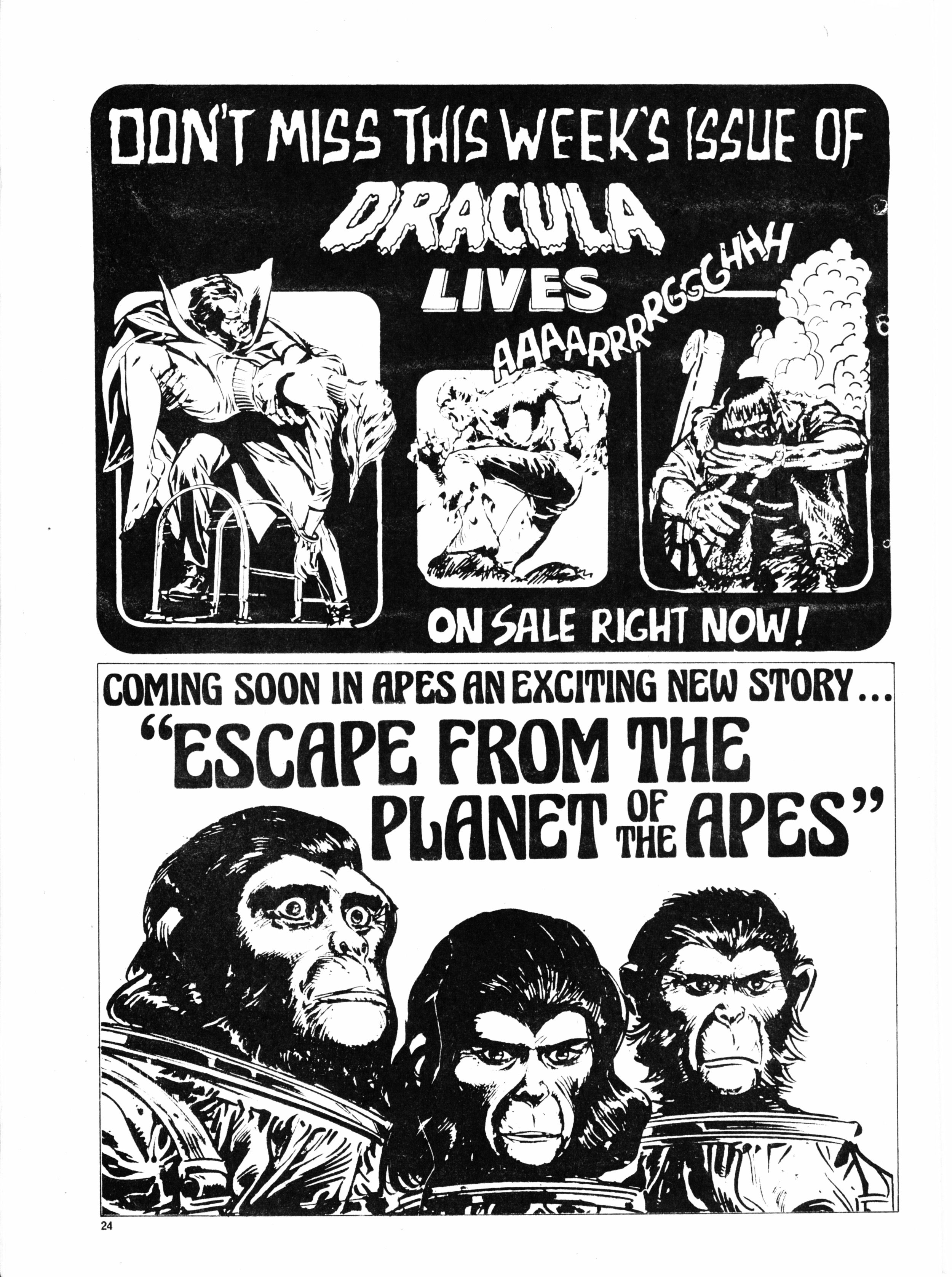 Read online Planet of the Apes (1974) comic -  Issue #48 - 24