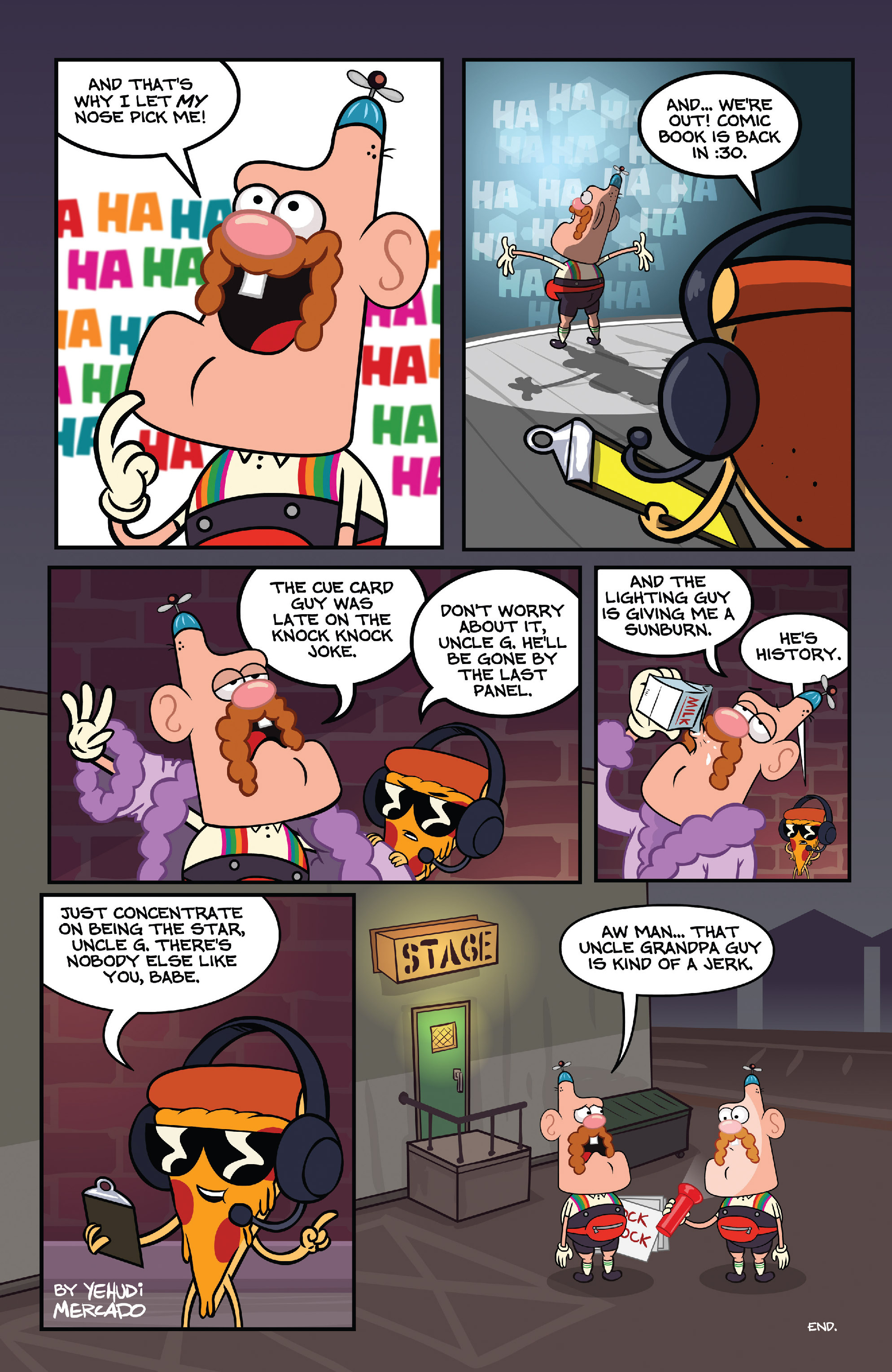 Read online Uncle Grandpa comic -  Issue #3 - 10