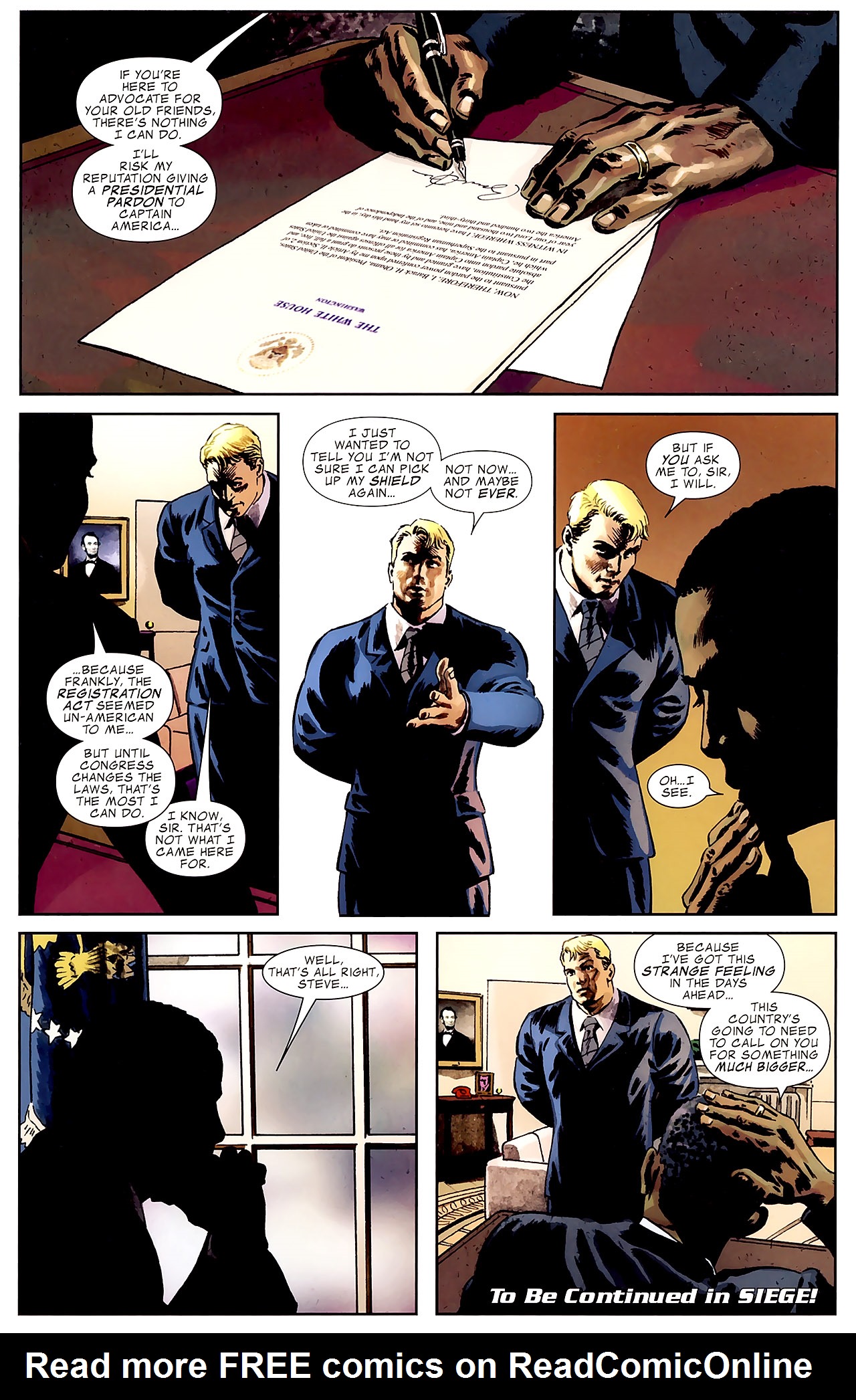 Read online Captain America Reborn: Who Will Wield the Shield? comic -  Issue # Full - 27