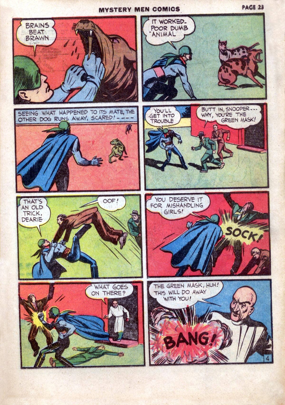 Read online Mystery Men Comics comic -  Issue #13 - 27