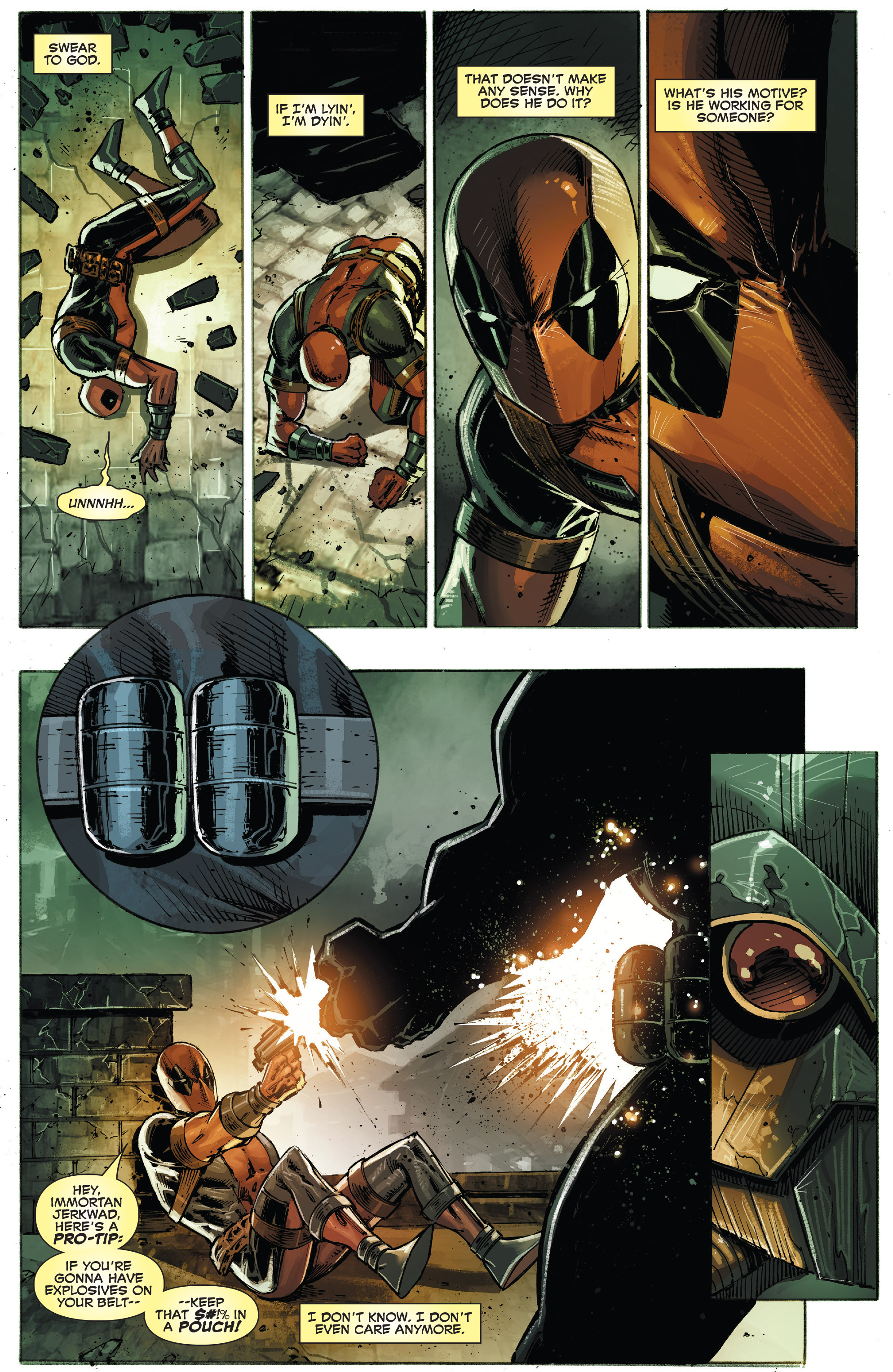 Read online Deadpool: Bad Blood comic -  Issue # Full - 12