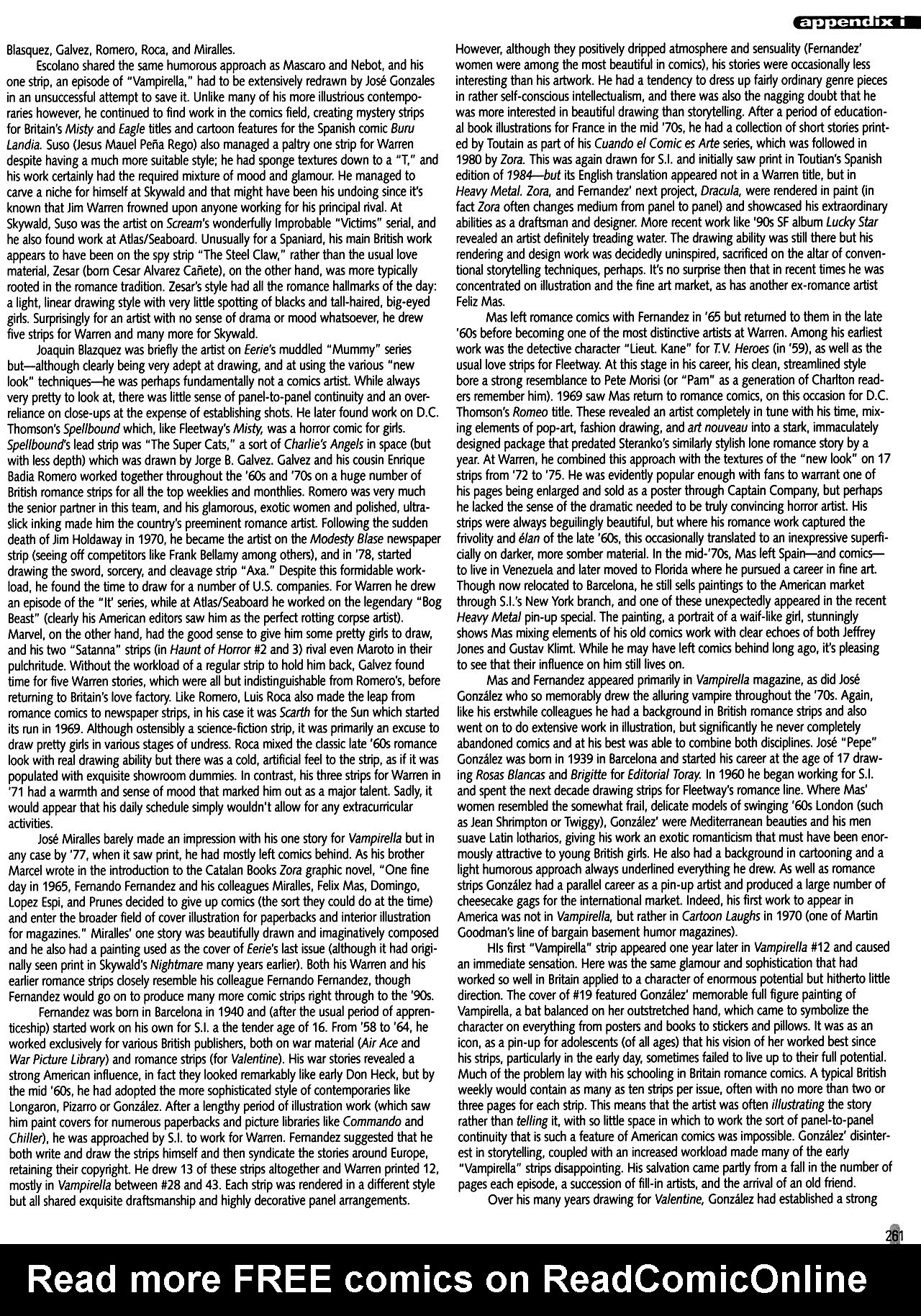 Read online Warren Companion comic -  Issue # TPB (Part 3) - 62