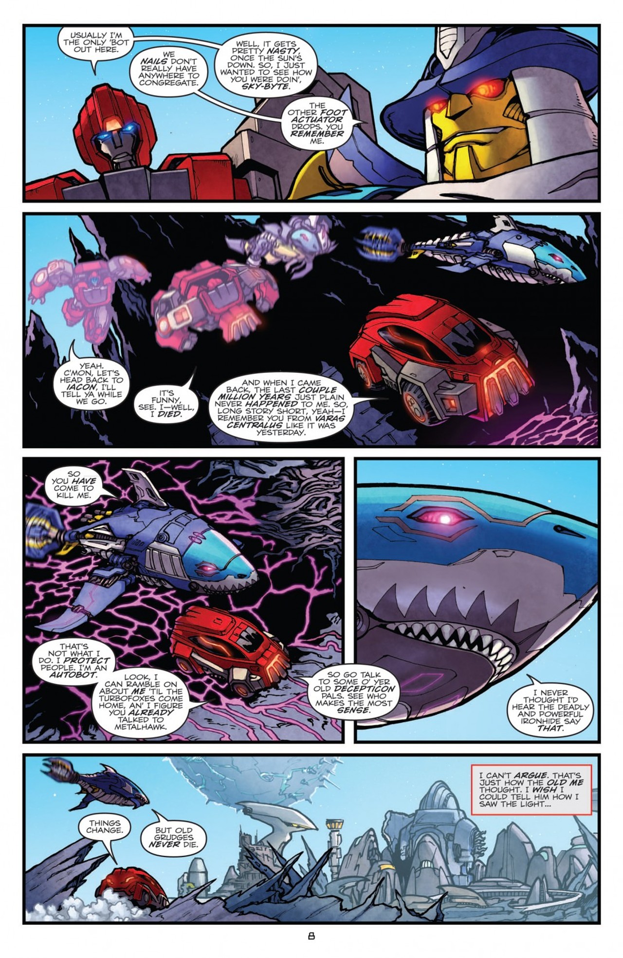 Read online Transformers: Robots In Disguise (2012) comic -  Issue #5 - 12