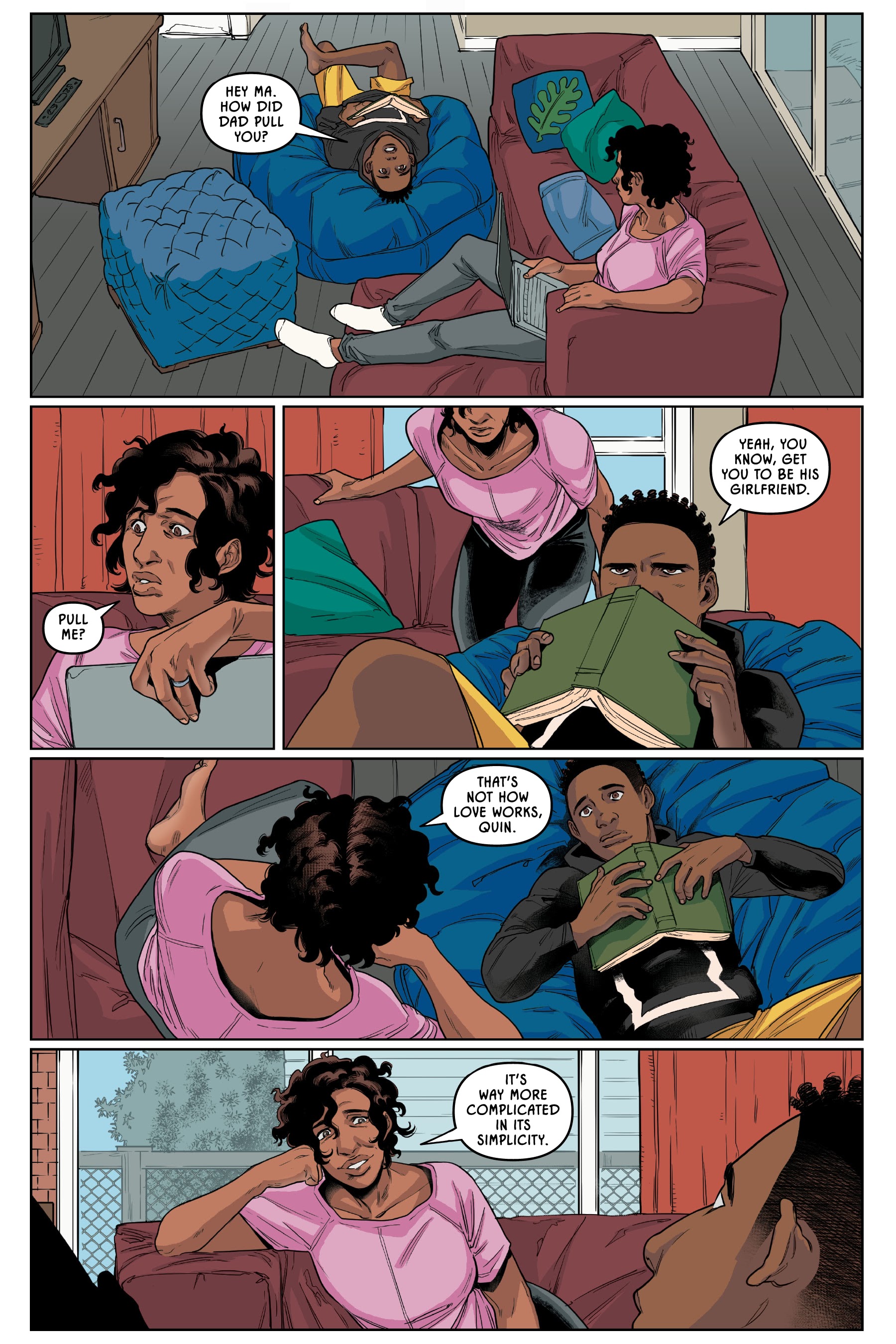 Read online Quincredible: The Hero Within comic -  Issue # TPB - 41