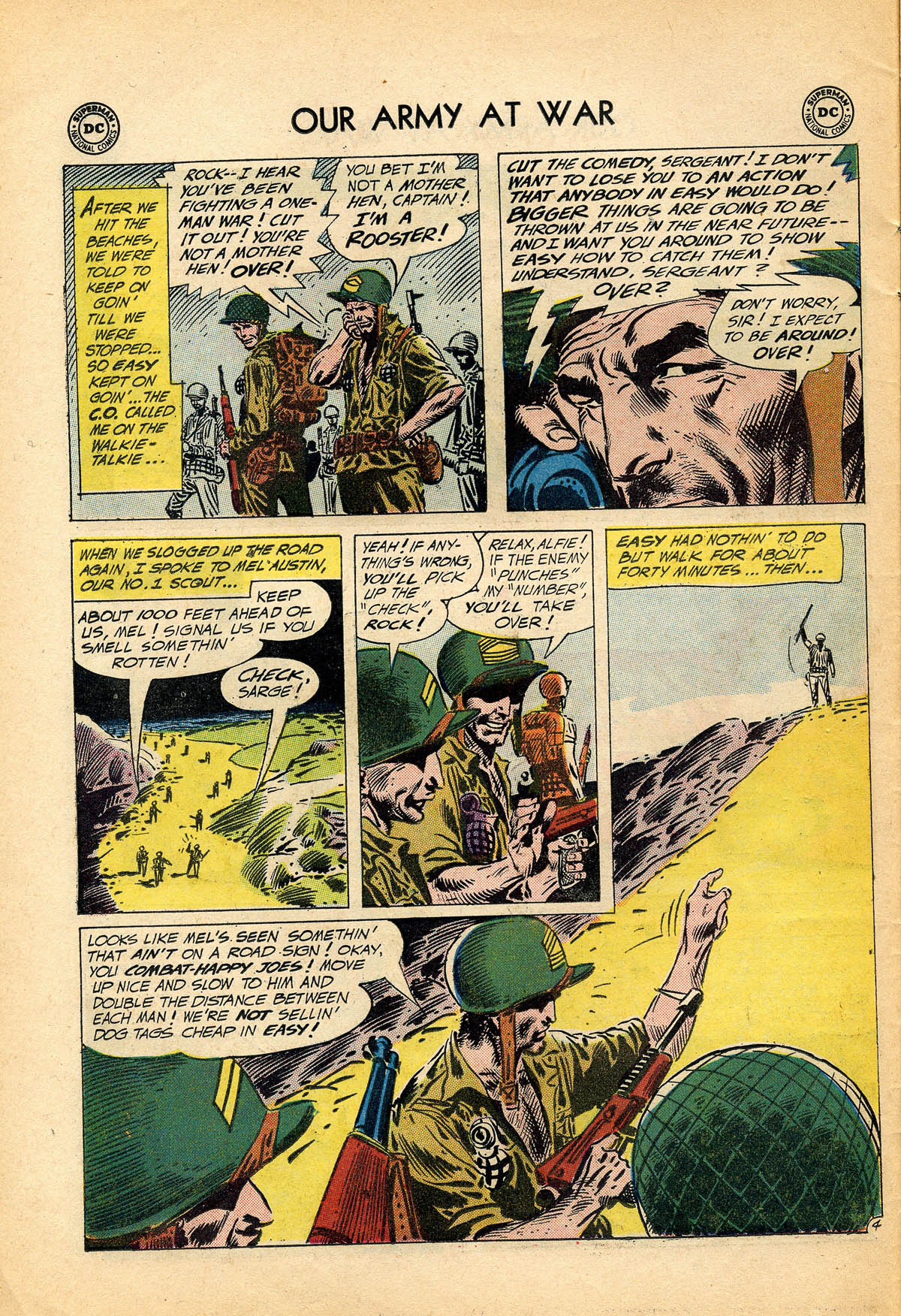 Read online Our Army at War (1952) comic -  Issue #96 - 6