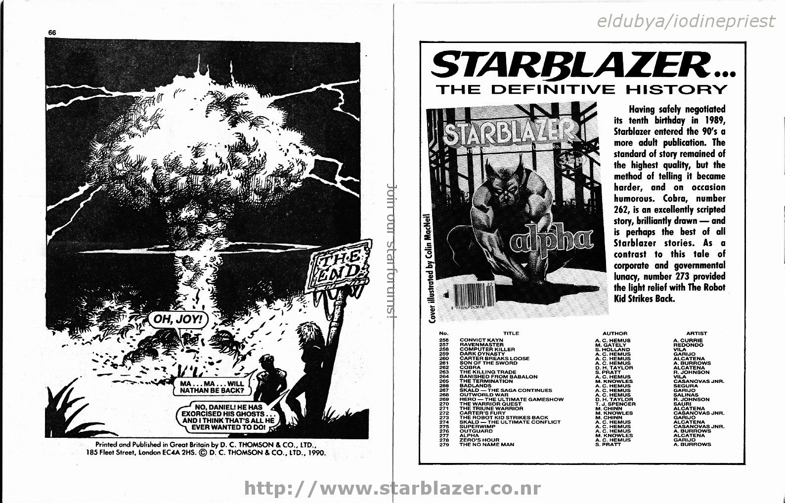 Read online Starblazer comic -  Issue #279 - 35