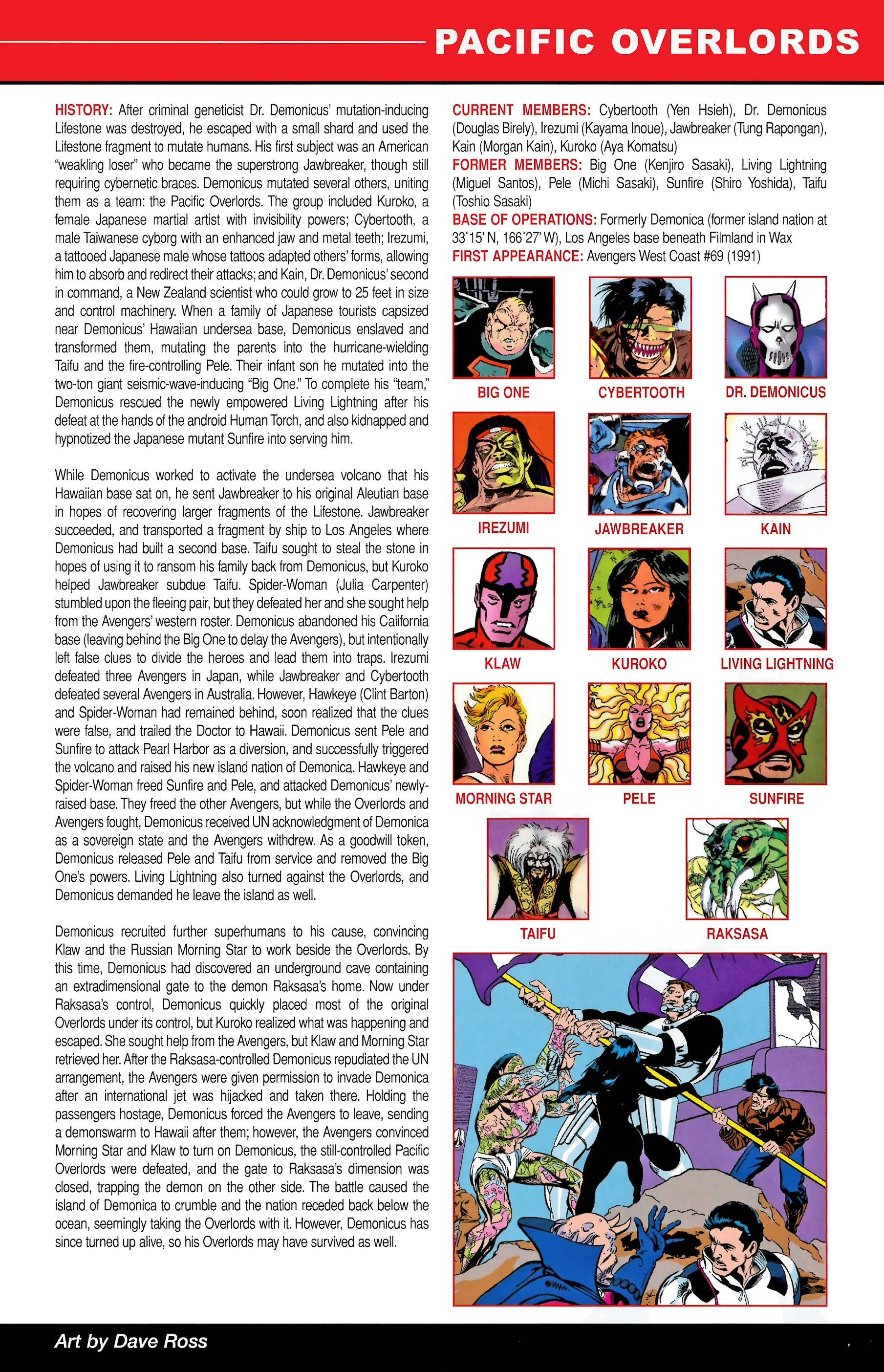 Read online Official Handbook of the Marvel Universe A to Z comic -  Issue # TPB 8 (Part 2) - 93