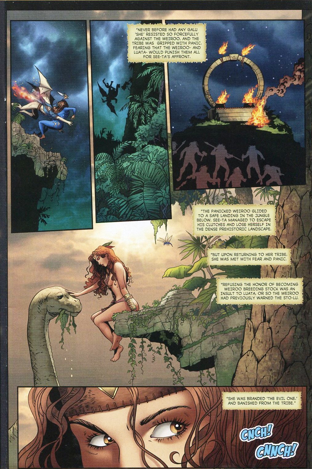 Read online Edgar Rice Burroughs: The Land That Time Forgot: See-Ta the Savage comic -  Issue #2 - 5
