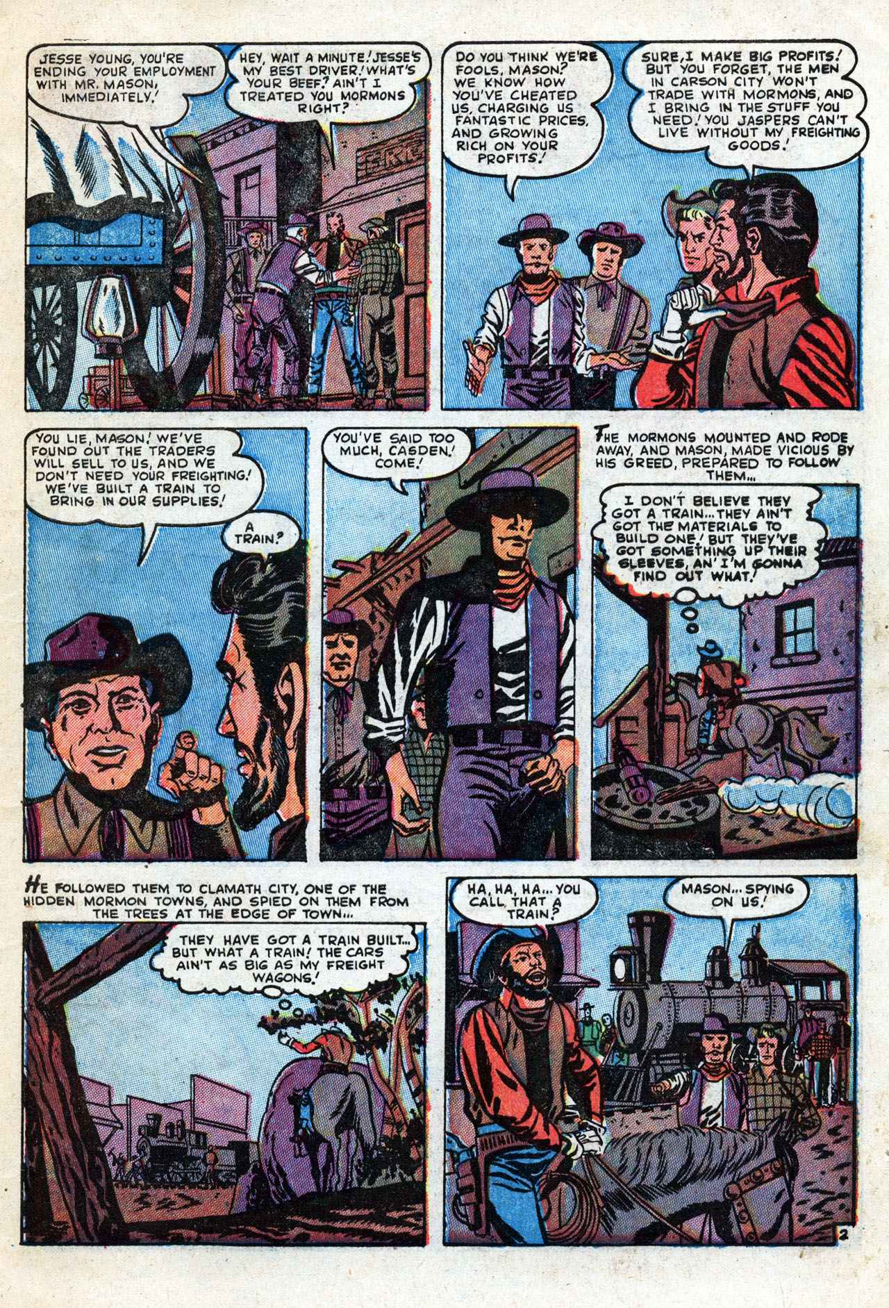 Read online Western Outlaws and Sheriffs comic -  Issue #72 - 29