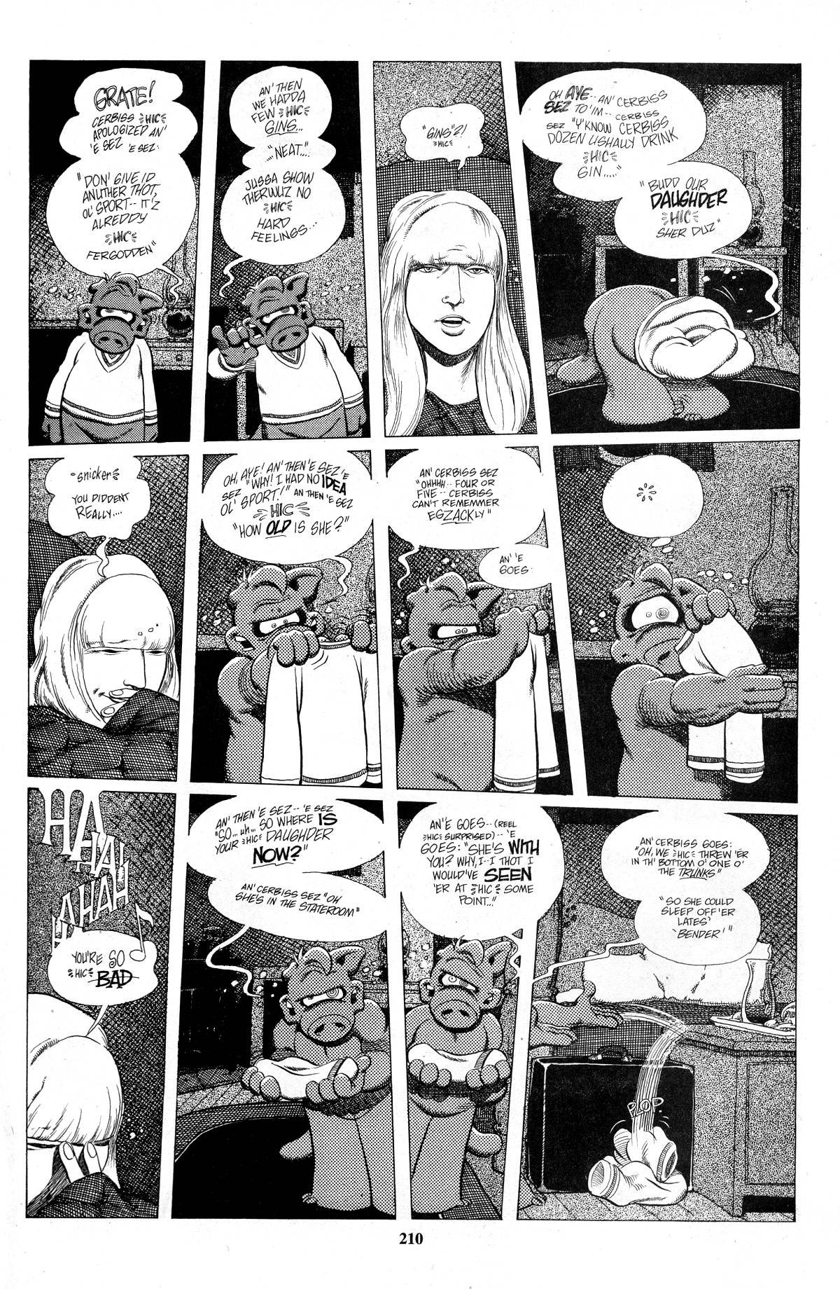 Read online Cerebus comic -  Issue #242 - 7