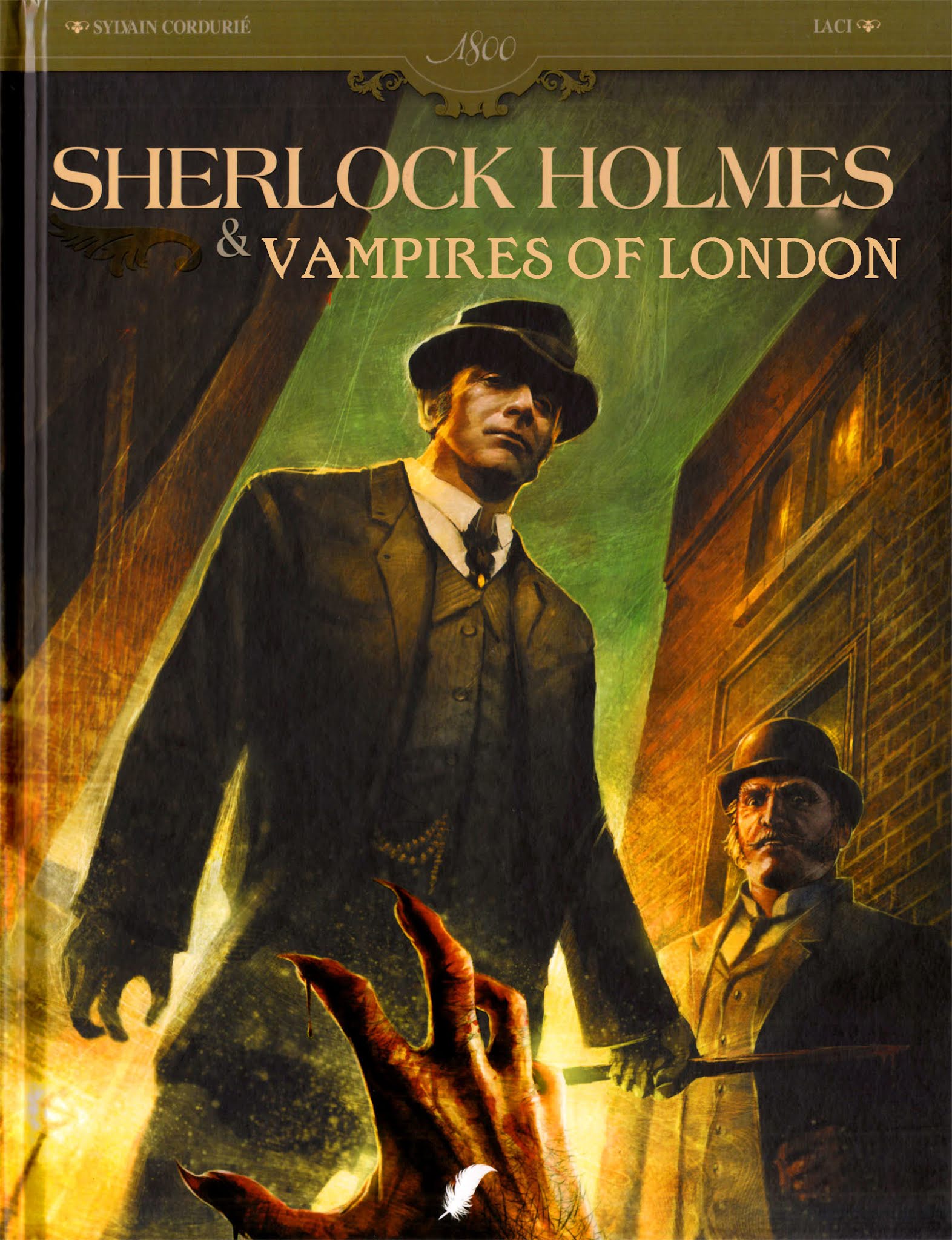Read online Sherlock Holmes and the Vampires of London comic -  Issue # TPB - 1