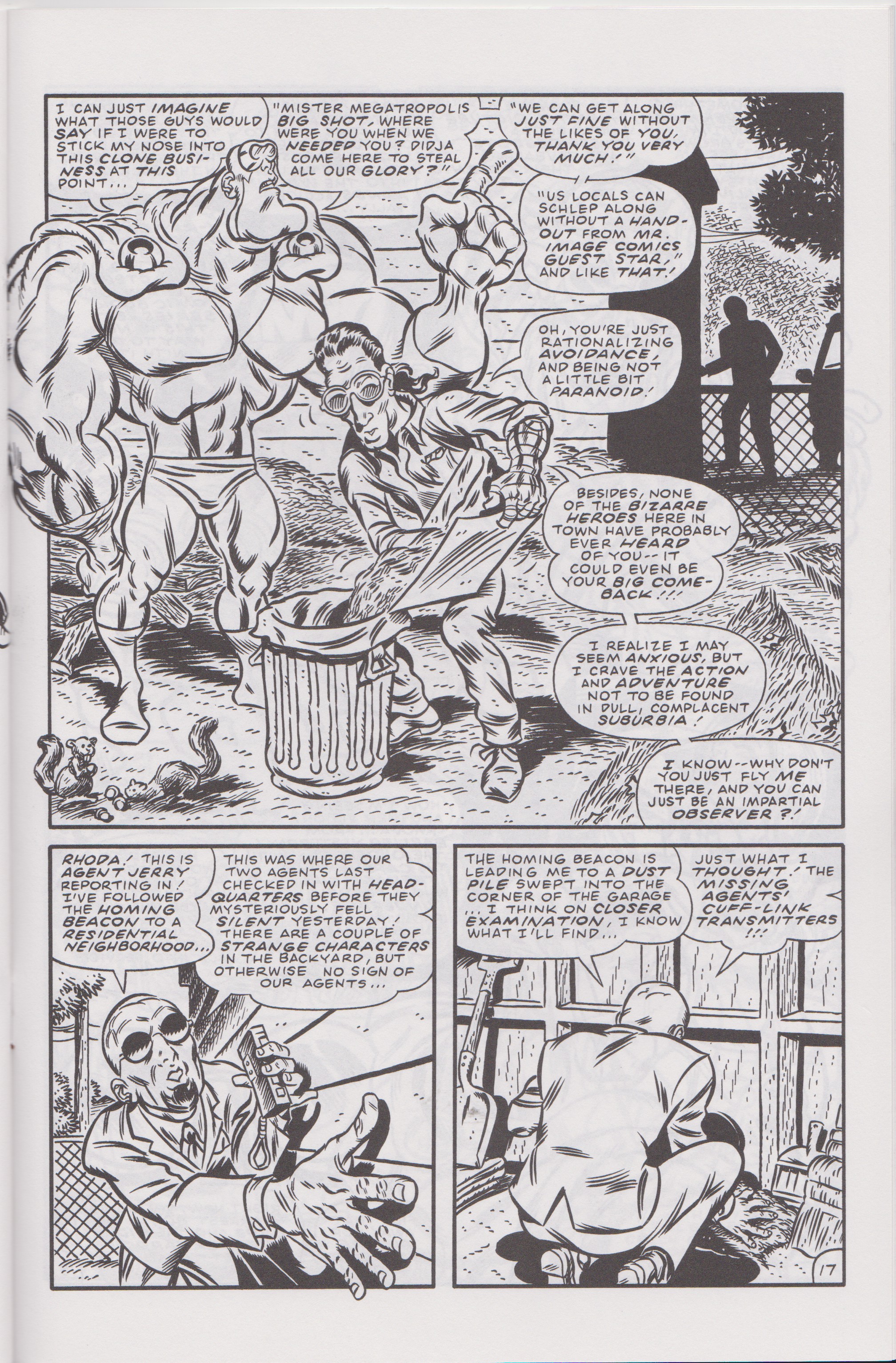 Read online Don Simpson's Bizarre Heroes comic -  Issue #11 - 19