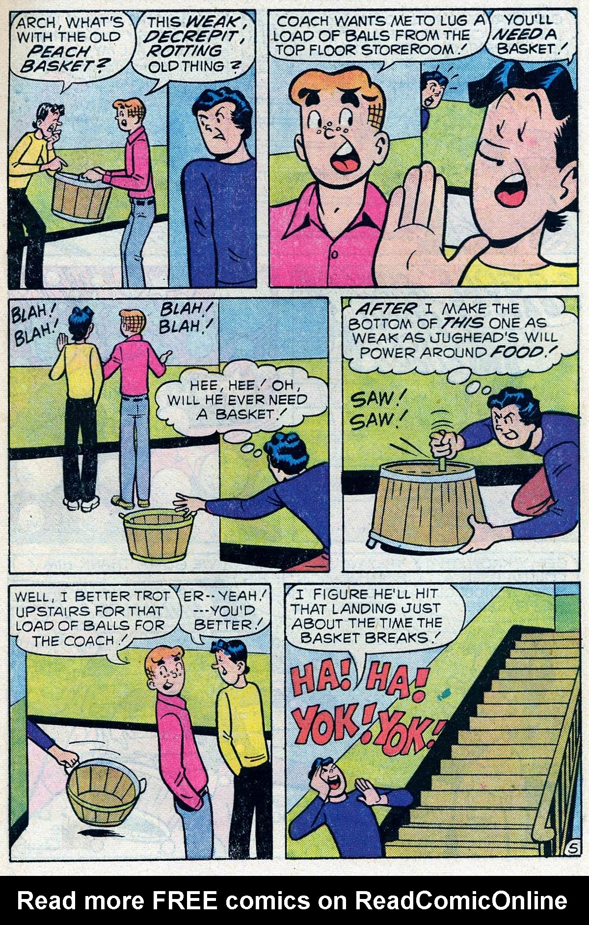 Read online Reggie and Me (1966) comic -  Issue #83 - 6