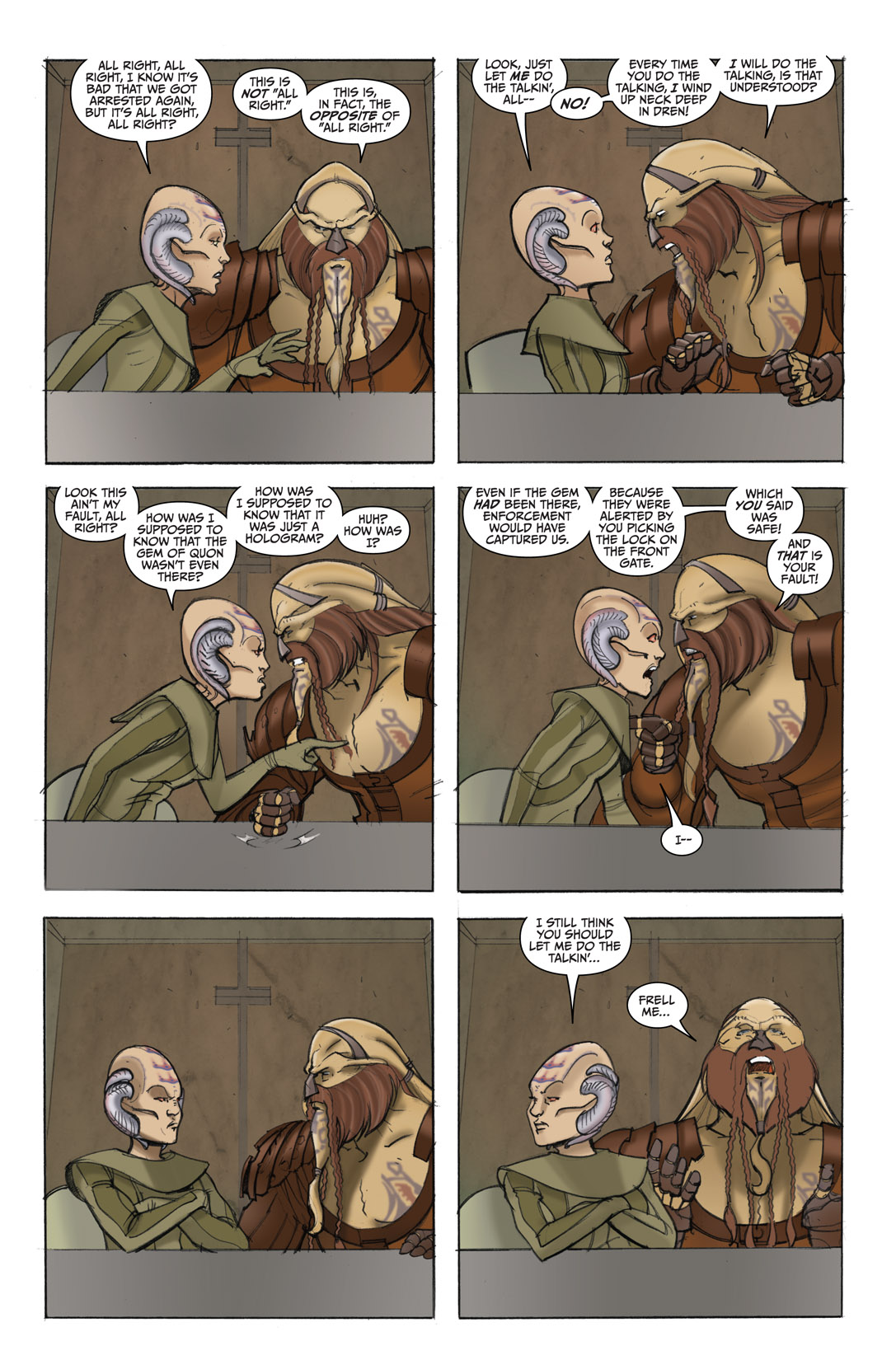 Read online Farscape: D'Argo's Quest comic -  Issue #4 - 4