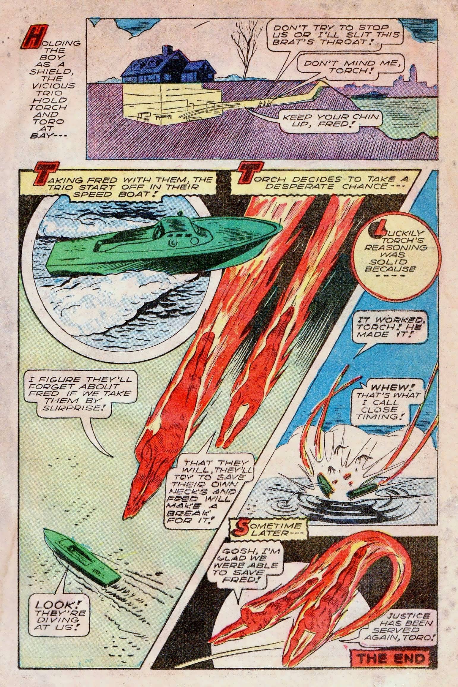 Read online The Human Torch (1940) comic -  Issue #15 - 35