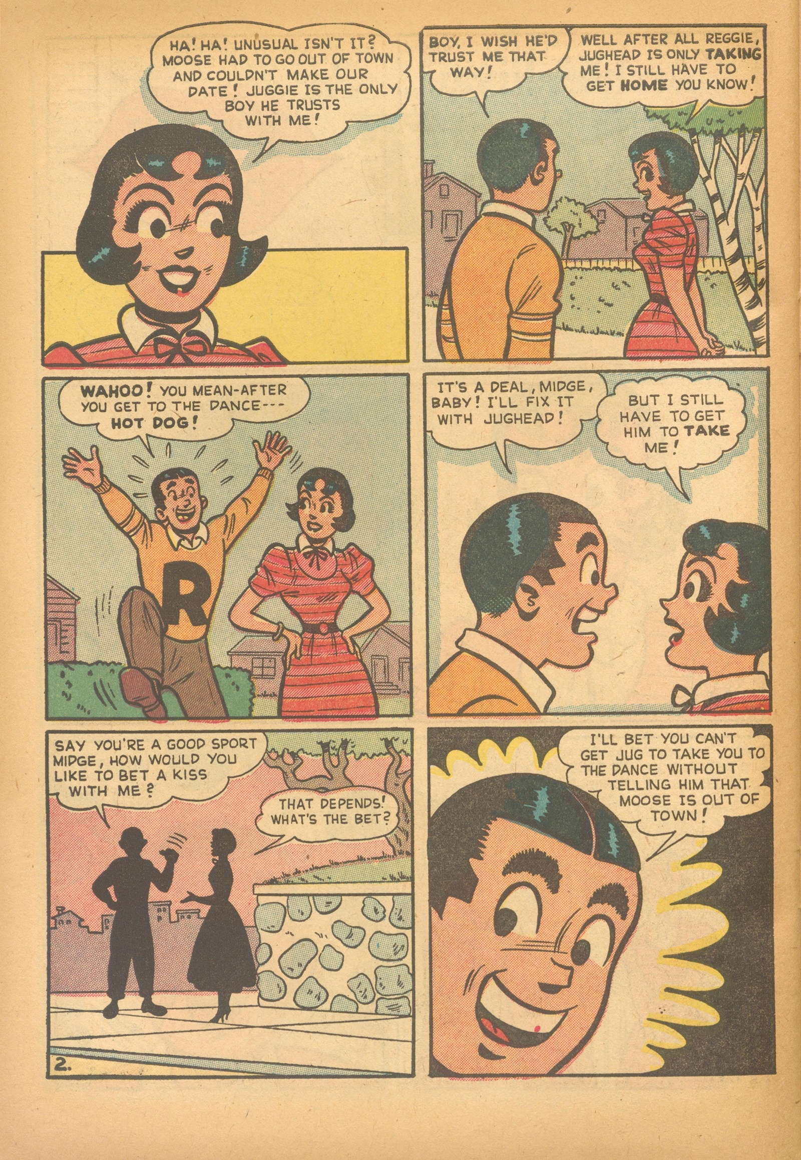 Read online Archie's Rival Reggie comic -  Issue #8 - 28