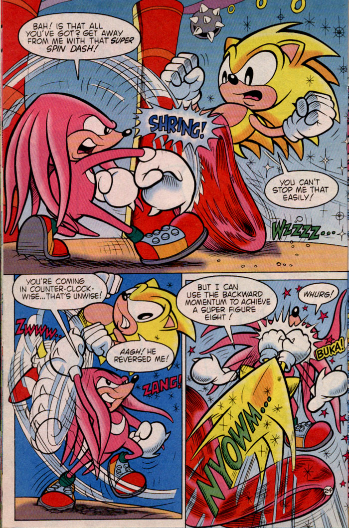 Read online Super Sonic vs. Hyper Knuckles comic -  Issue # Full - 25