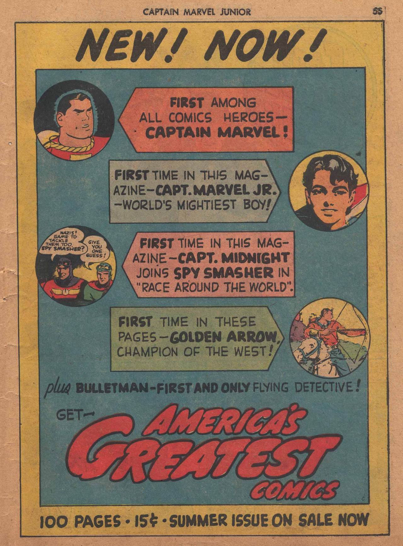 Read online Captain Marvel, Jr. comic -  Issue #108 - 57