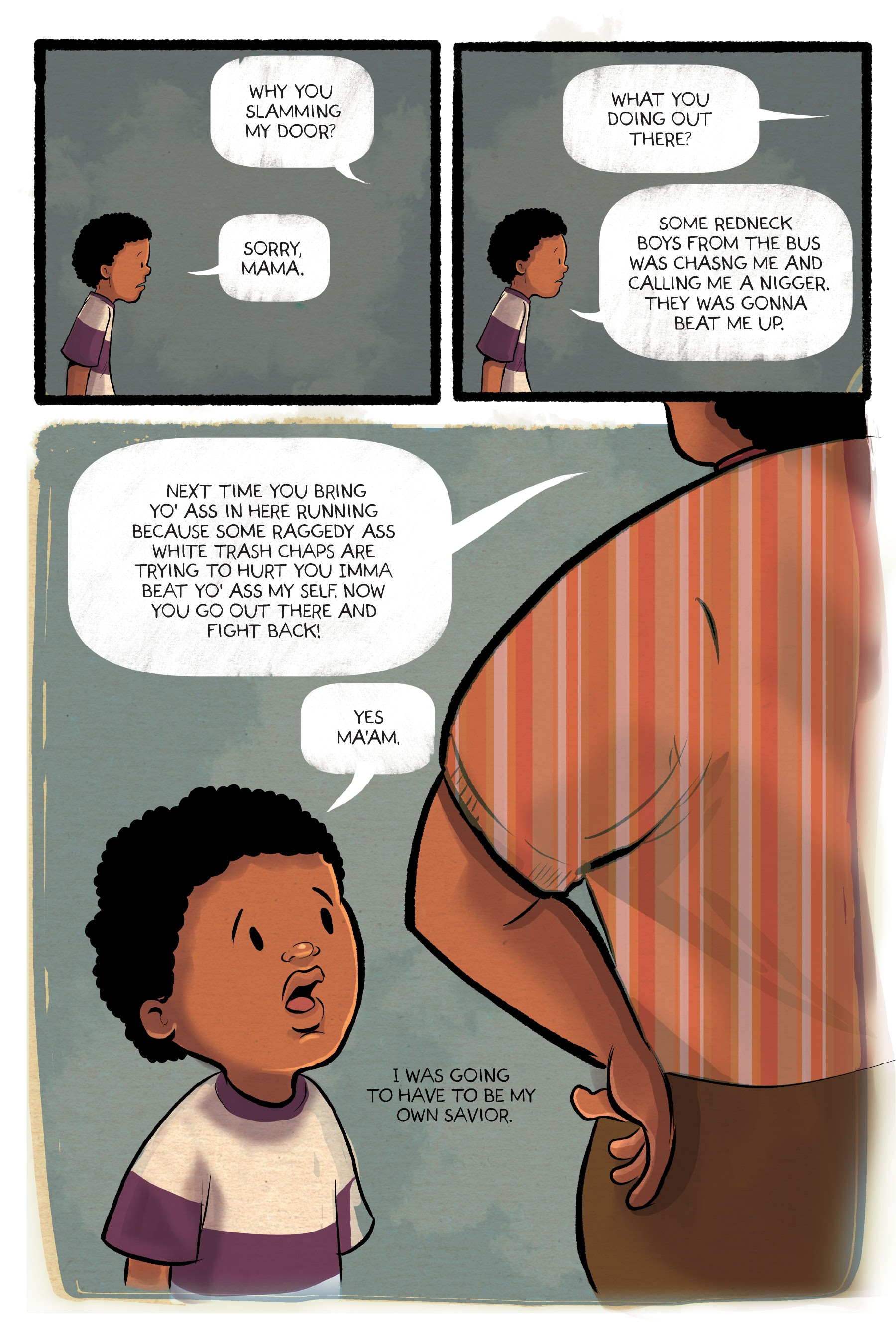 Read online Fights: One Boy's Triumph Over Violence comic -  Issue # TPB (Part 1) - 45