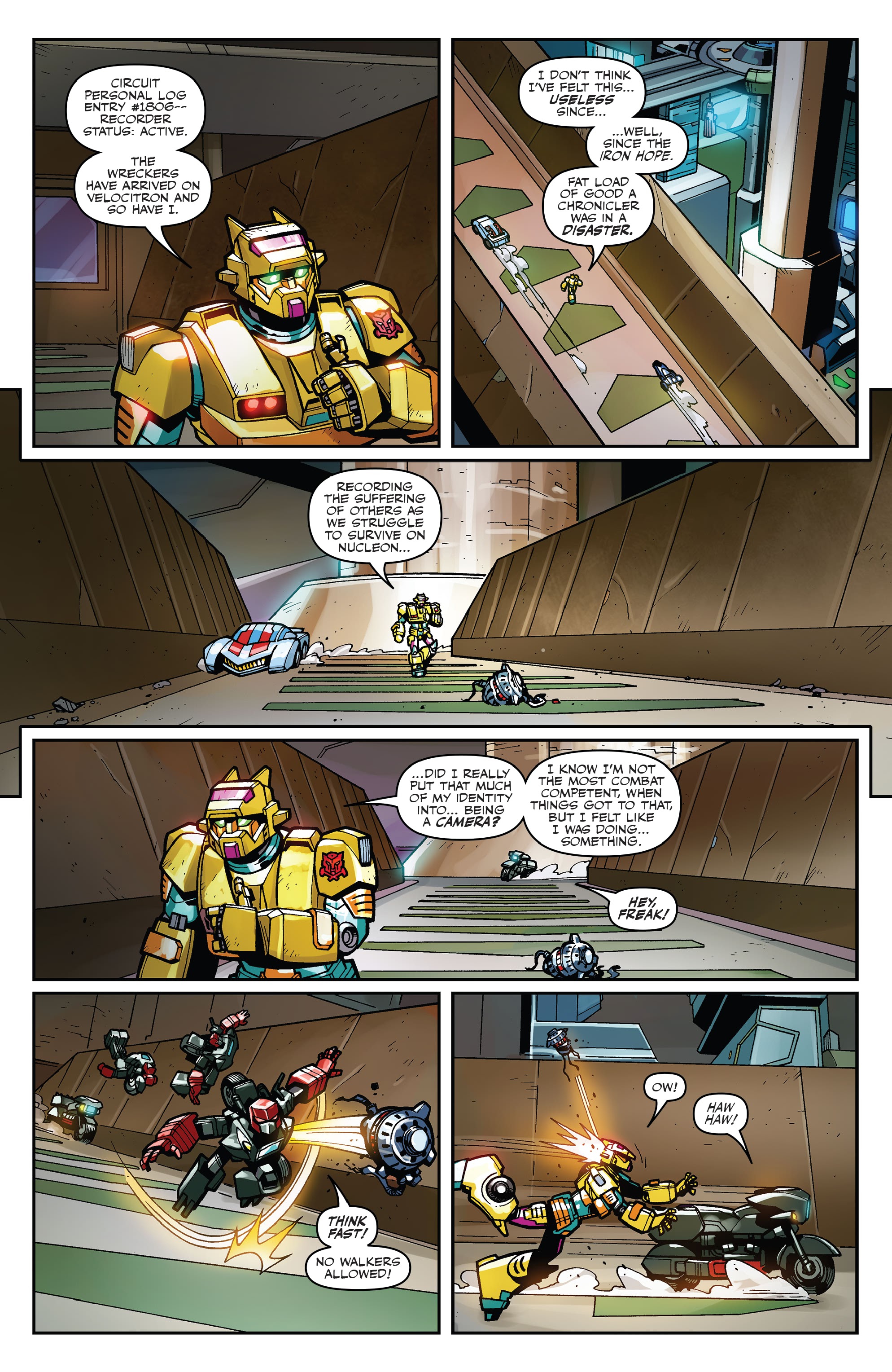 Read online Transformers: Wreckers-Tread and Circuits comic -  Issue #1 - 17