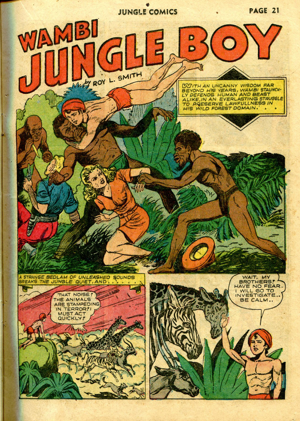 Read online Jungle Comics comic -  Issue #28 - 24