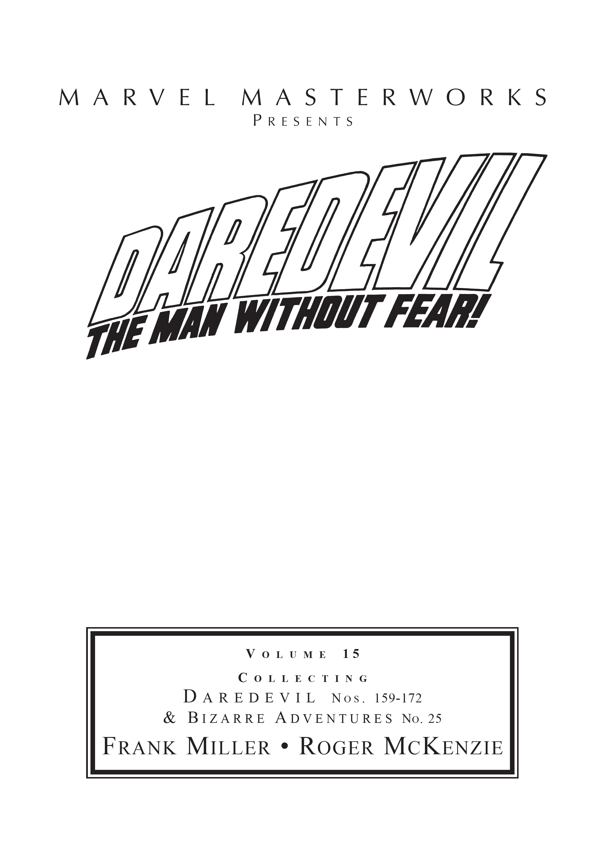Read online Marvel Masterworks: Daredevil comic -  Issue # TPB 15 (Part 1) - 2