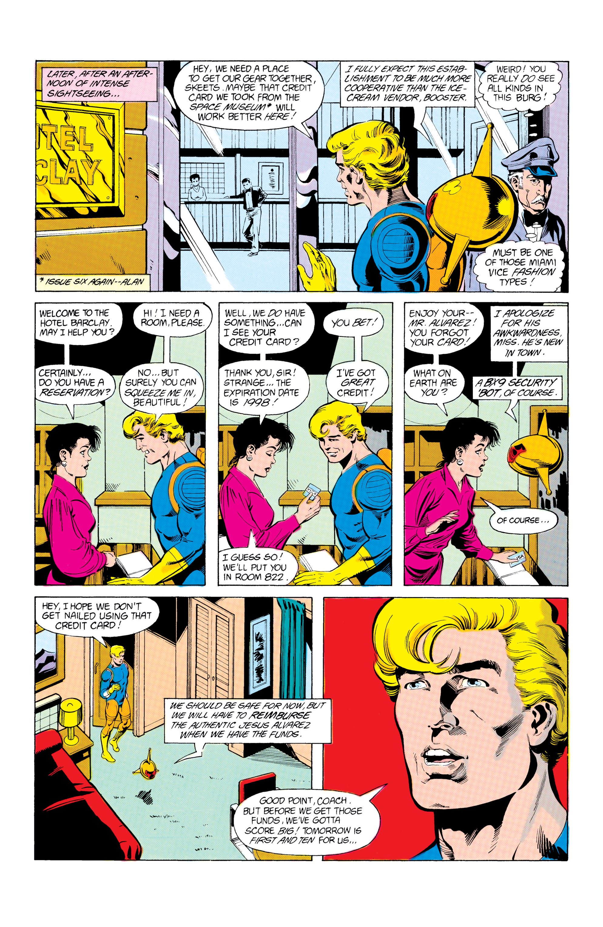 Read online Booster Gold (1986) comic -  Issue #8 - 8