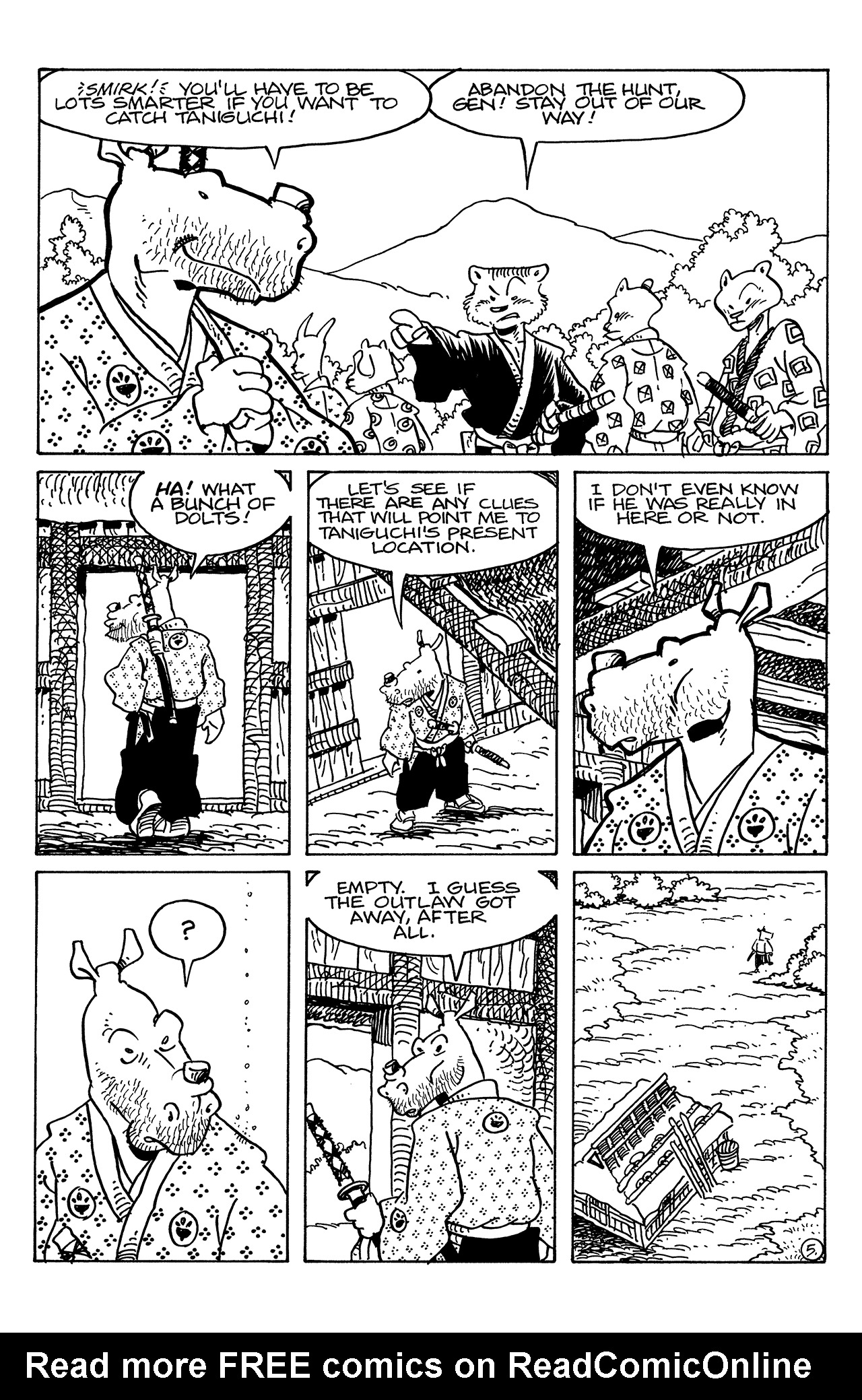 Read online Usagi Yojimbo (1996) comic -  Issue #116 - 7
