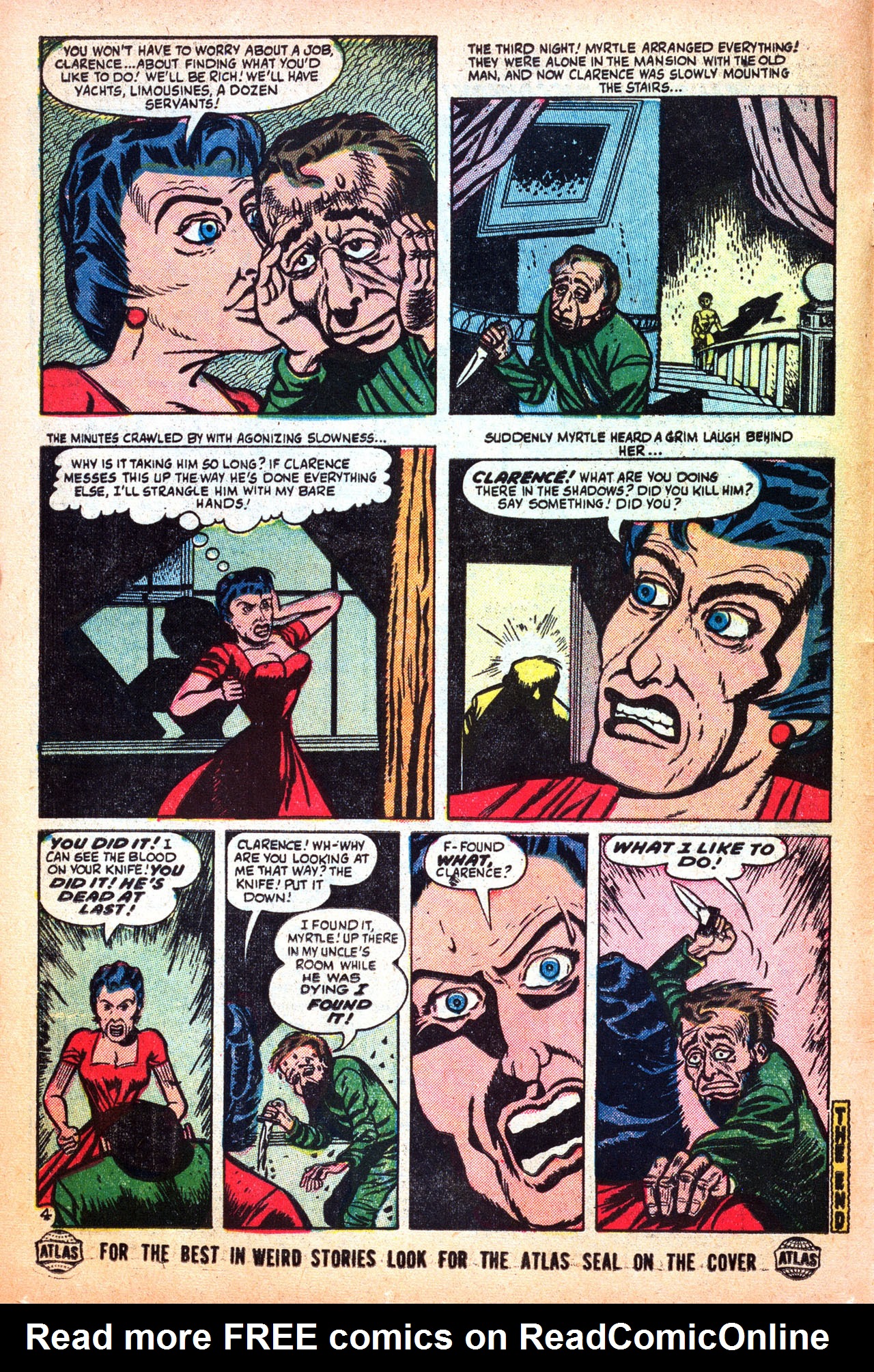 Read online Mystic (1951) comic -  Issue #31 - 14