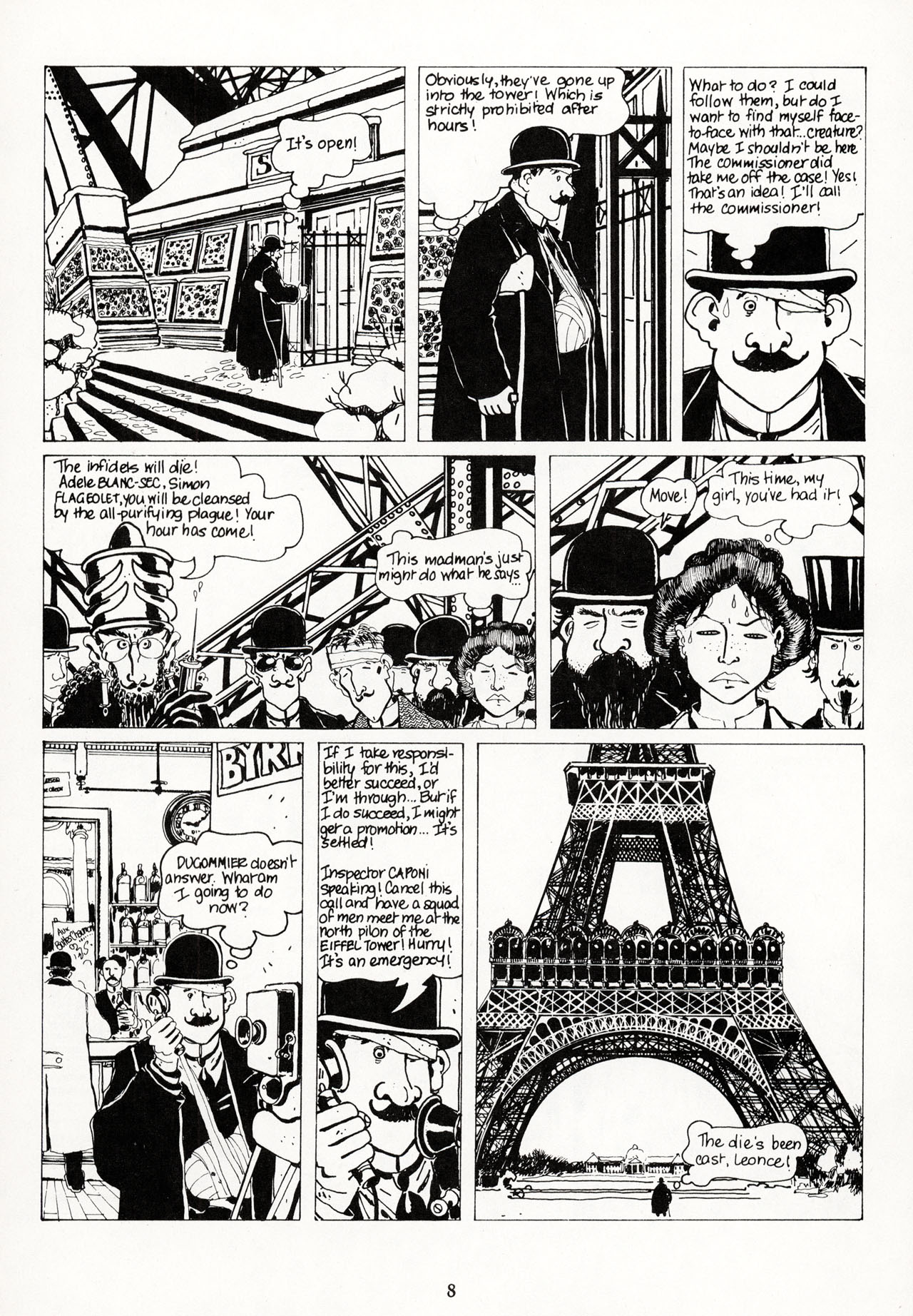 Read online Cheval Noir comic -  Issue #8 - 10