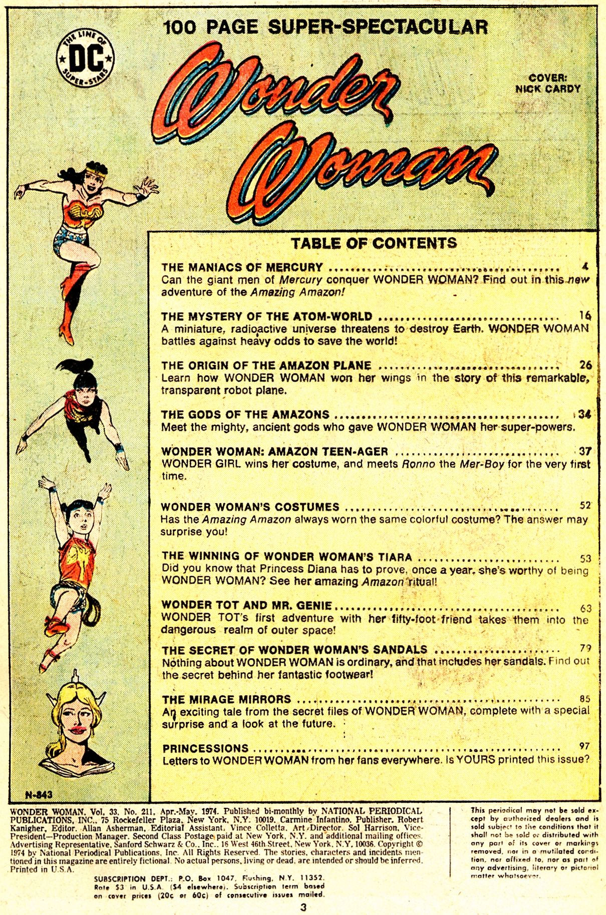 Read online Wonder Woman (1942) comic -  Issue #211 - 2