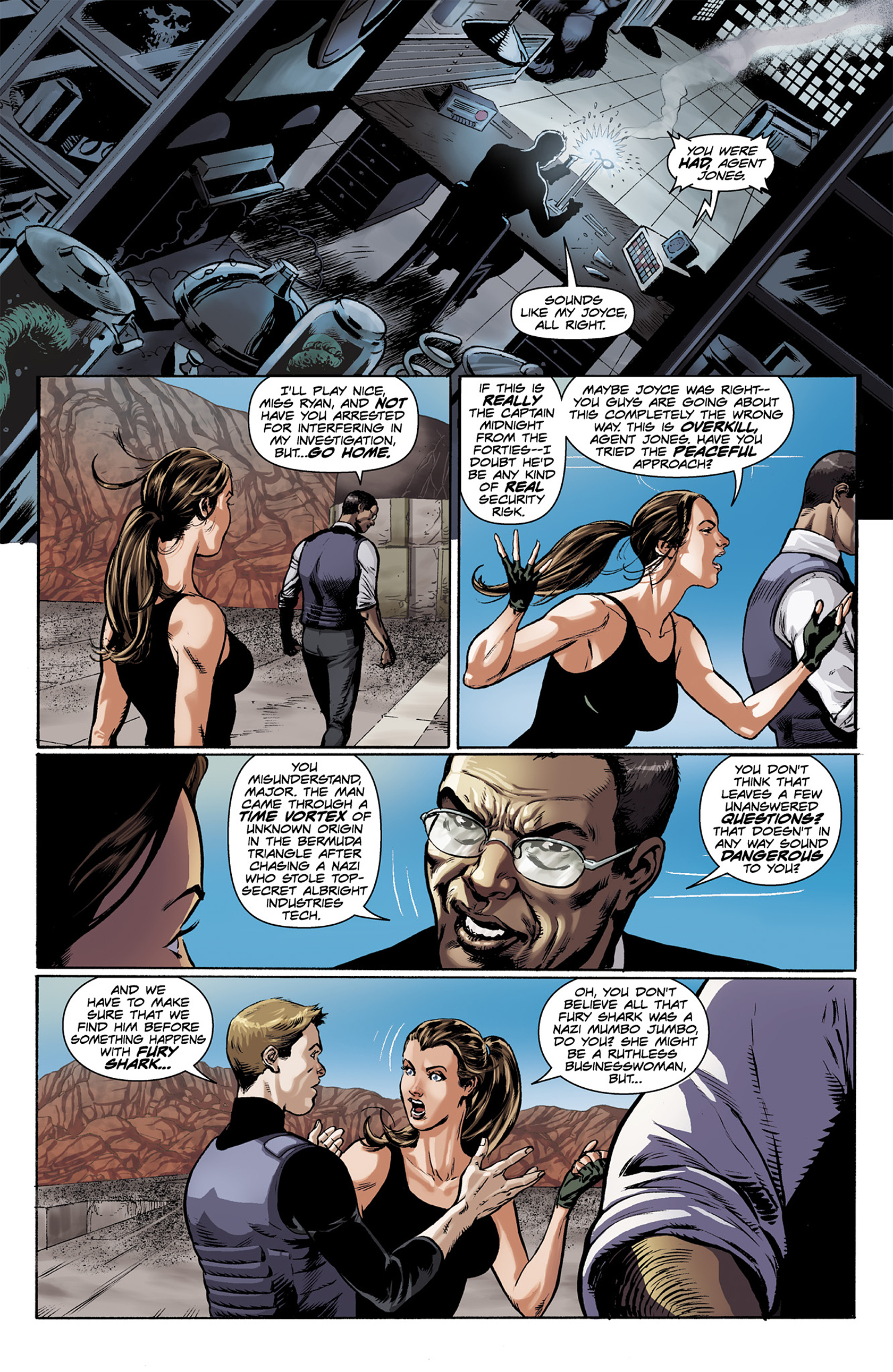 Read online Captain Midnight comic -  Issue #1 - 13