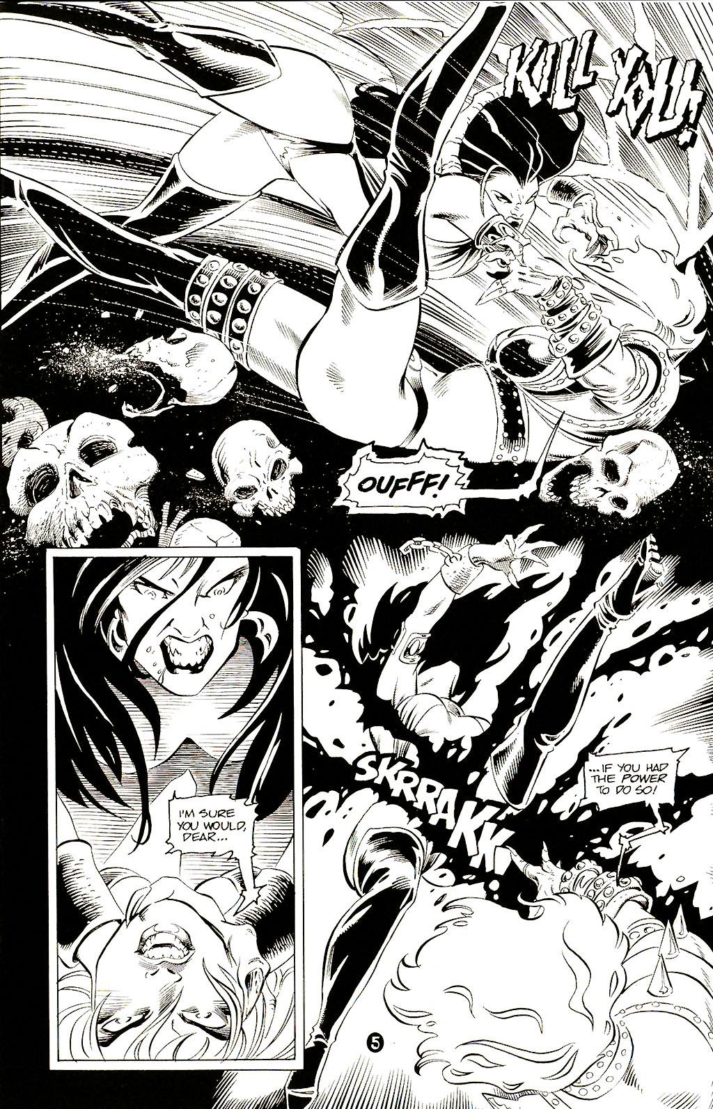 Read online Vampirella: Death & Destruction comic -  Issue # _Ashcan - 7