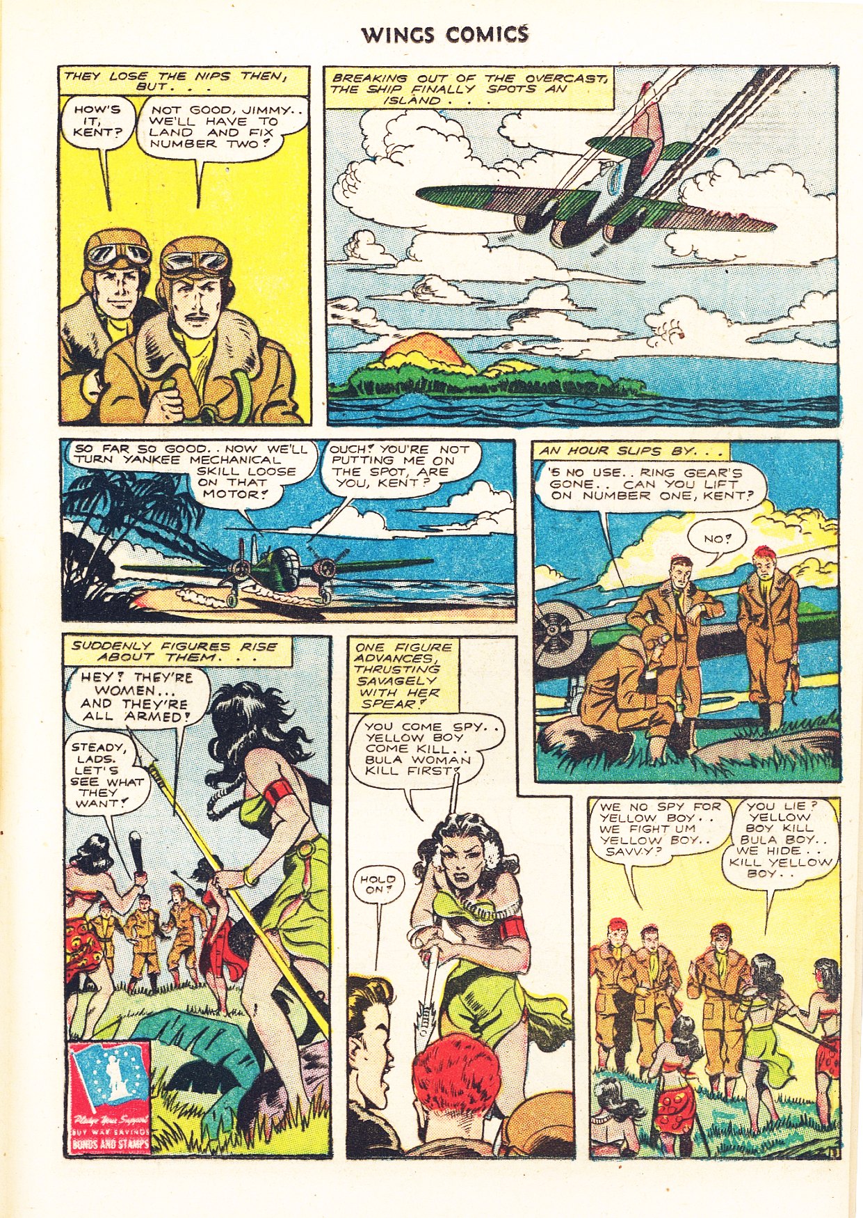 Read online Wings Comics comic -  Issue #41 - 37