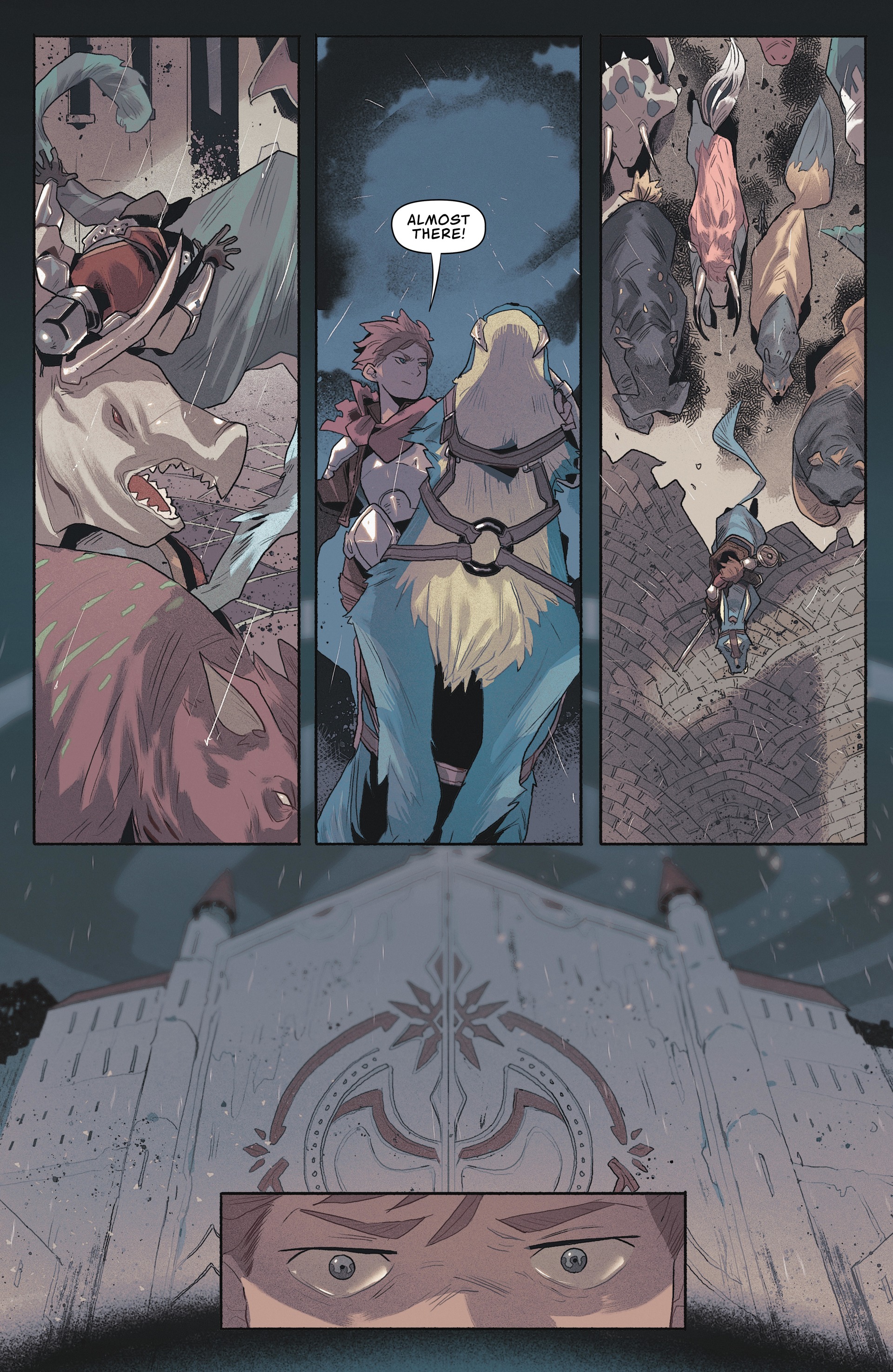 Read online Beastlands: Keepers of the Kingdom comic -  Issue # TPB - 112