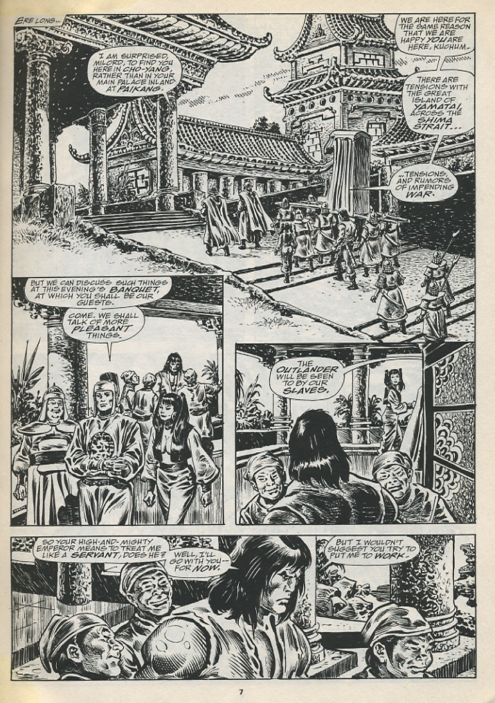 Read online The Savage Sword Of Conan comic -  Issue #194 - 9