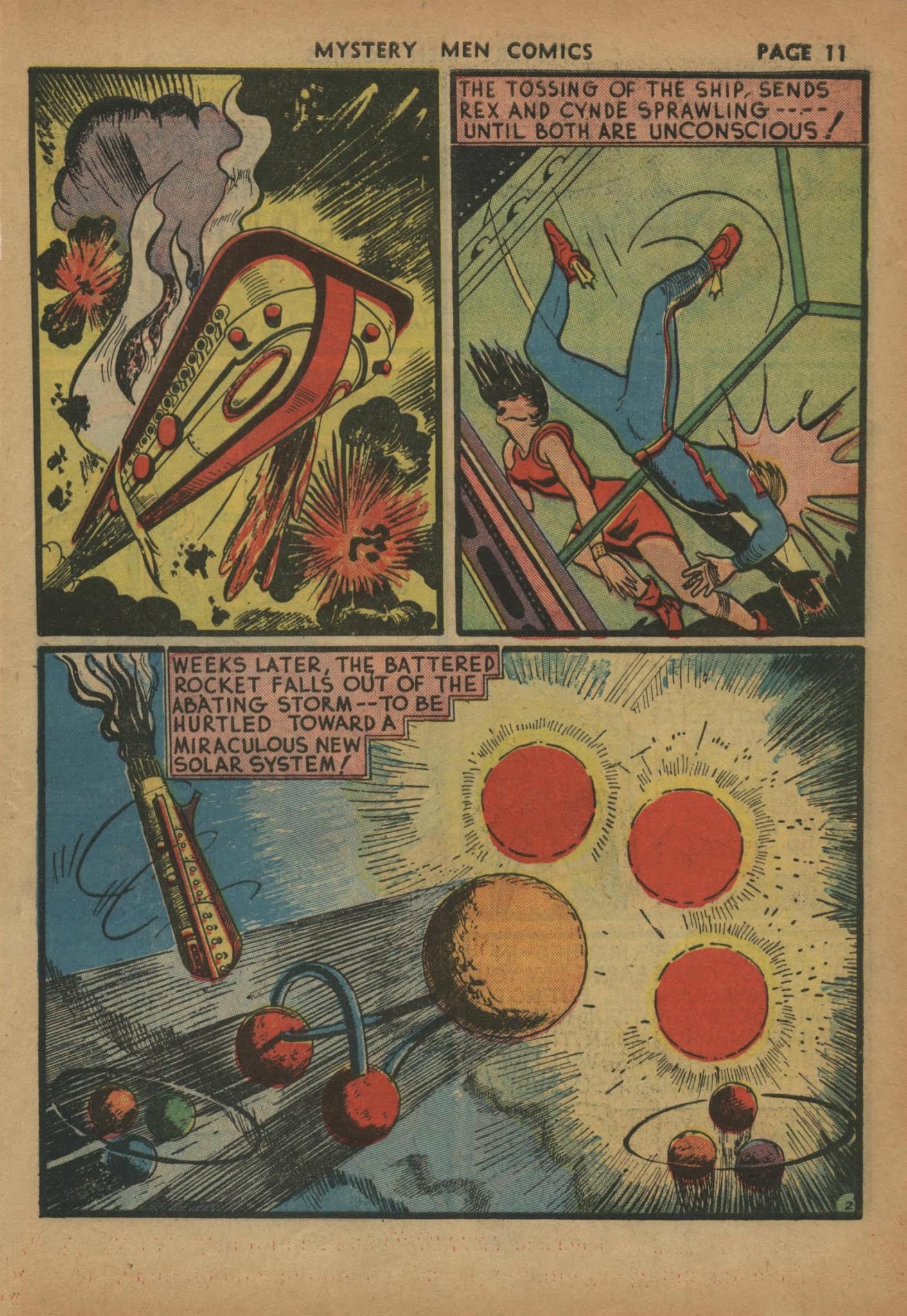 Read online Mystery Men Comics comic -  Issue #5 - 13