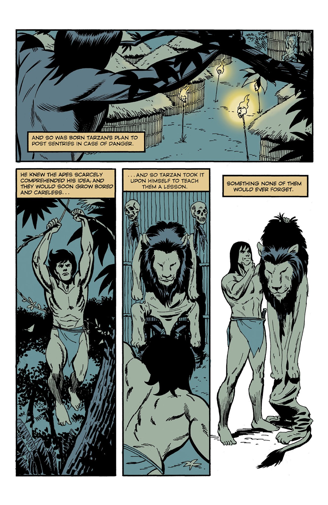 Read online Edgar Rice Burroughs' Jungle Tales of Tarzan comic -  Issue # TPB (Part 1) - 97