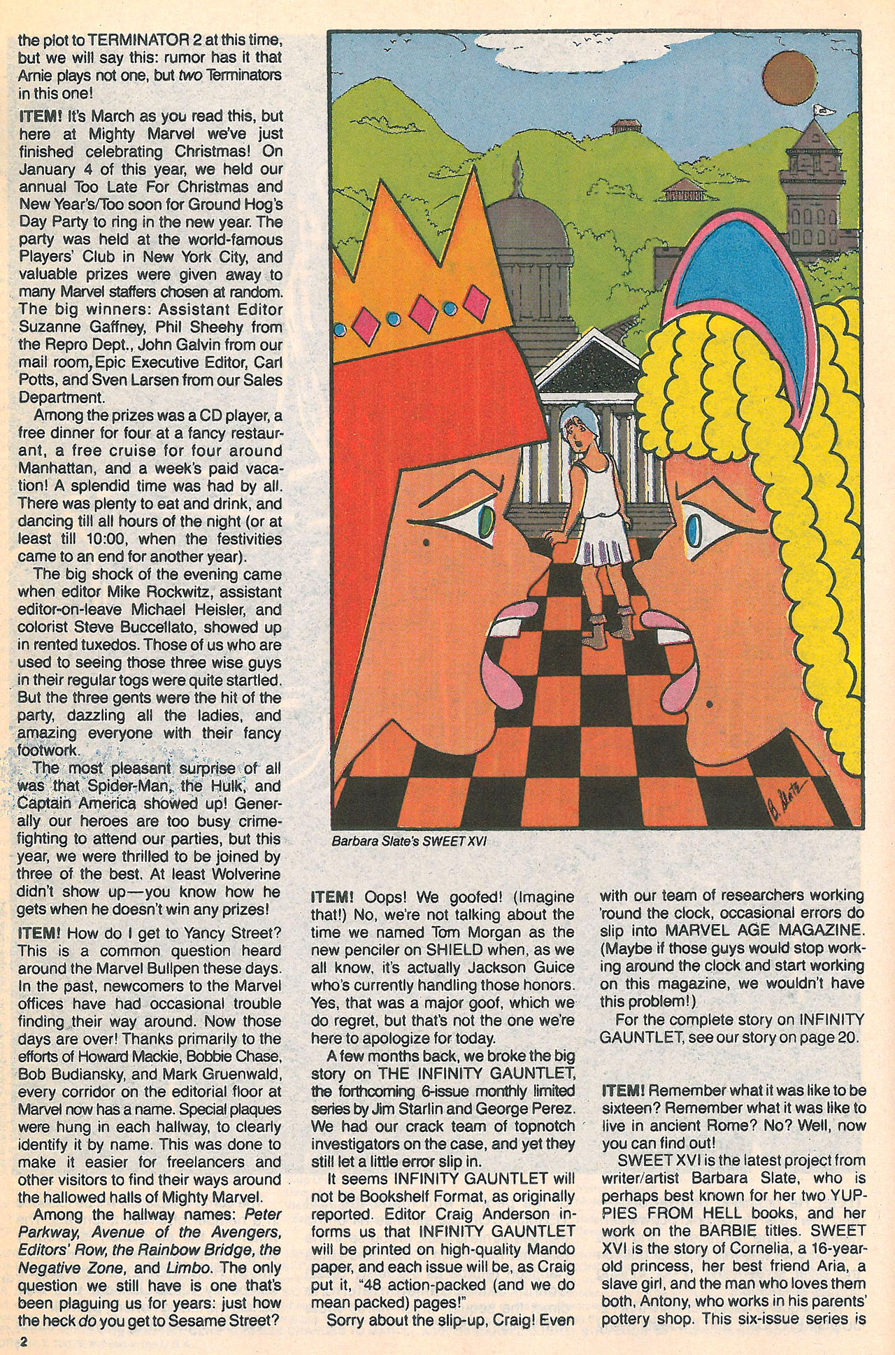 Read online Marvel Age comic -  Issue #99 - 4