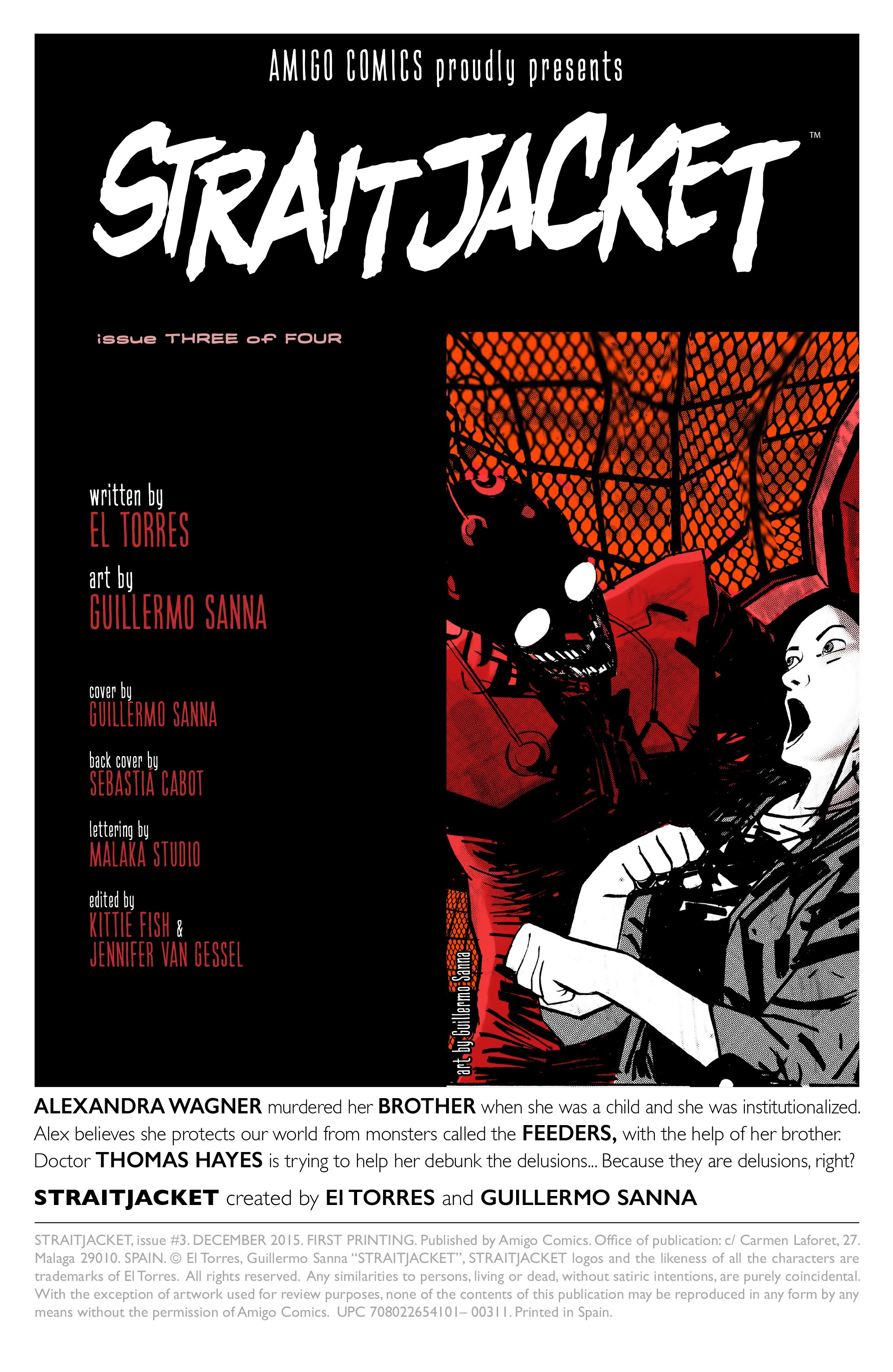 Read online Straitjacket comic -  Issue #3 - 2