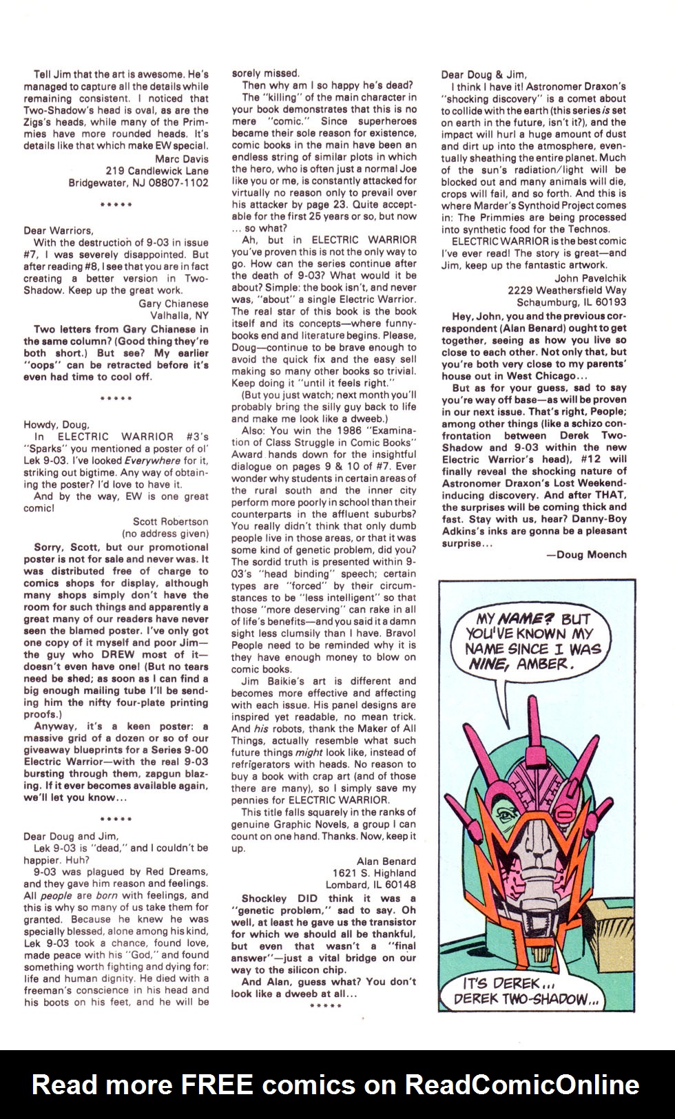 Read online Electric Warrior comic -  Issue #11 - 30