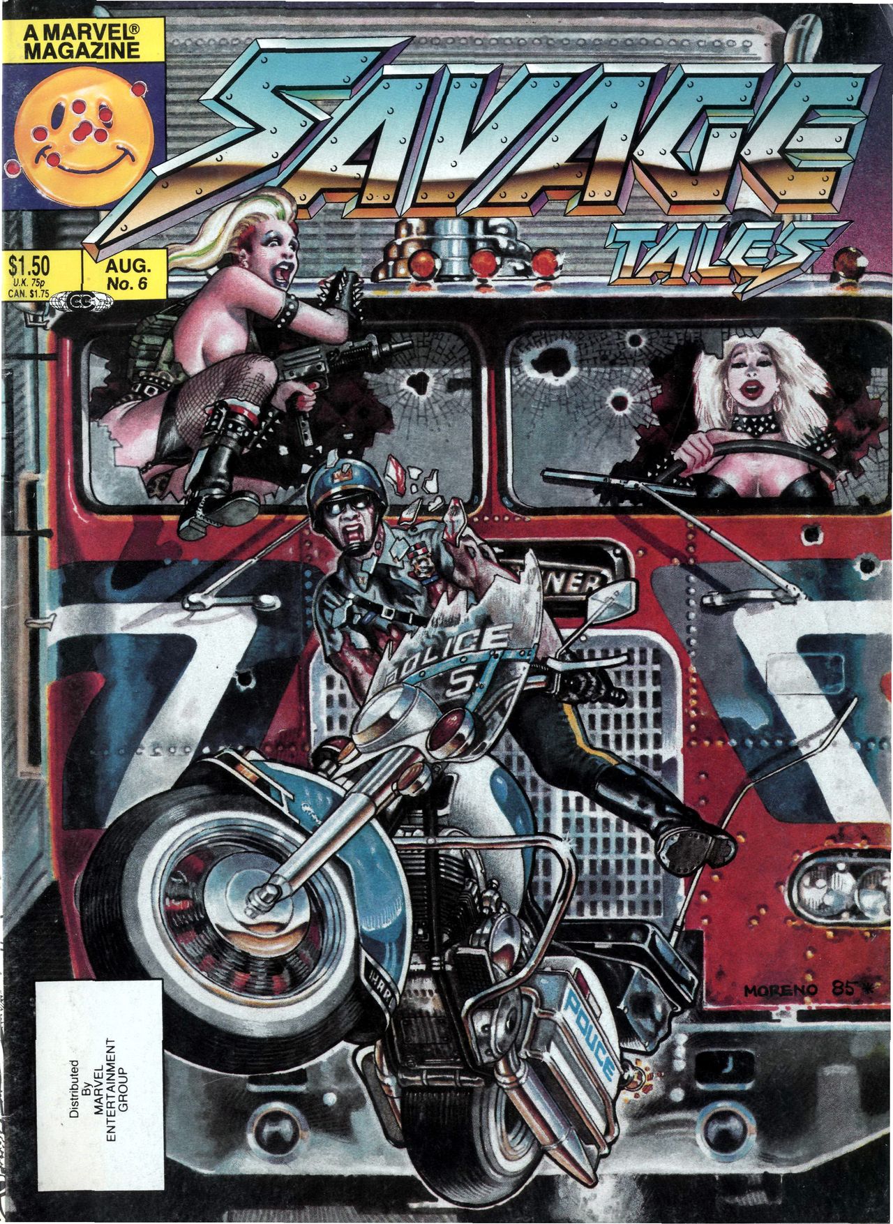 Read online Savage Tales (1985) comic -  Issue #6 - 2