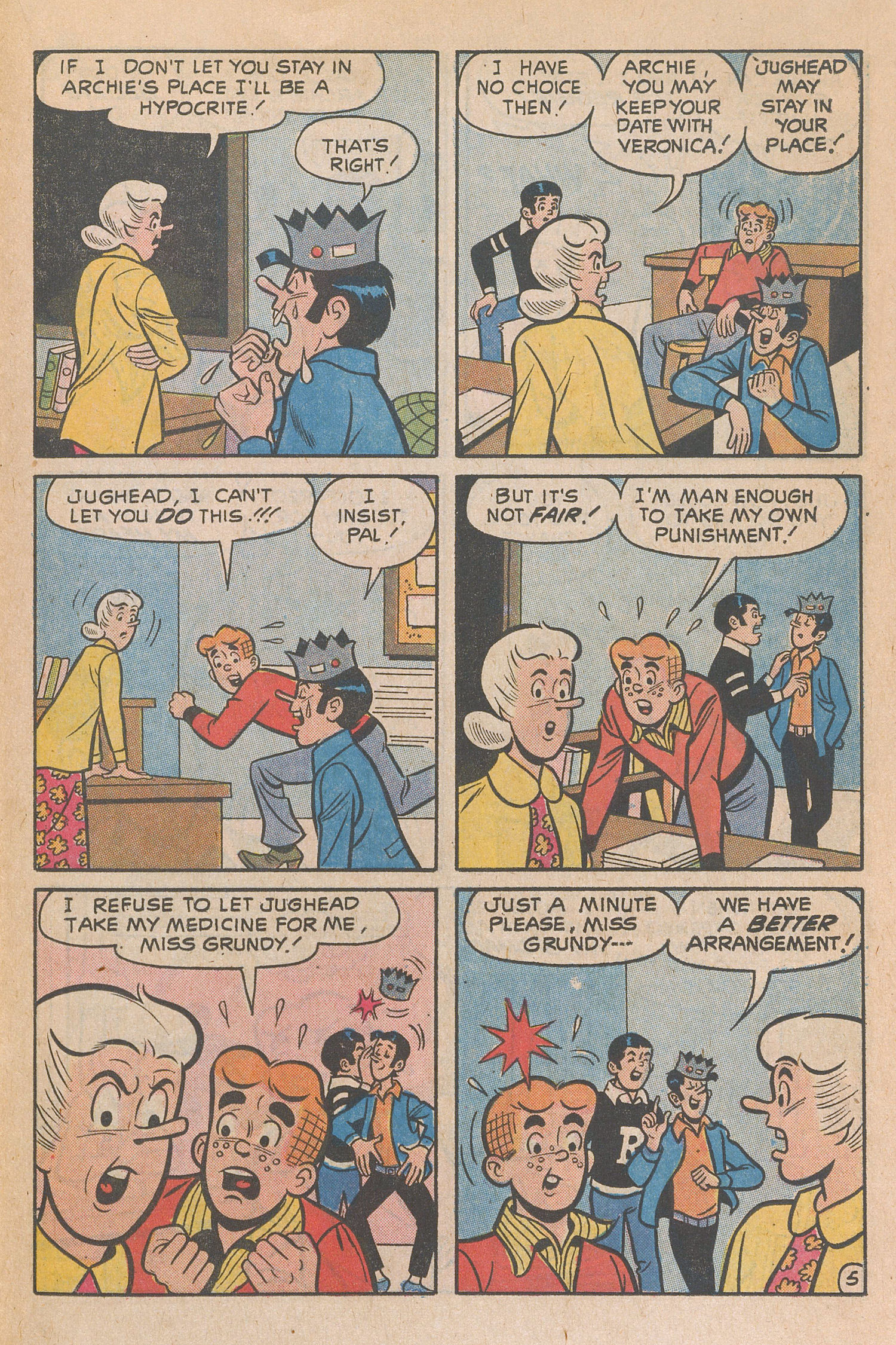 Read online Reggie and Me (1966) comic -  Issue #55 - 39