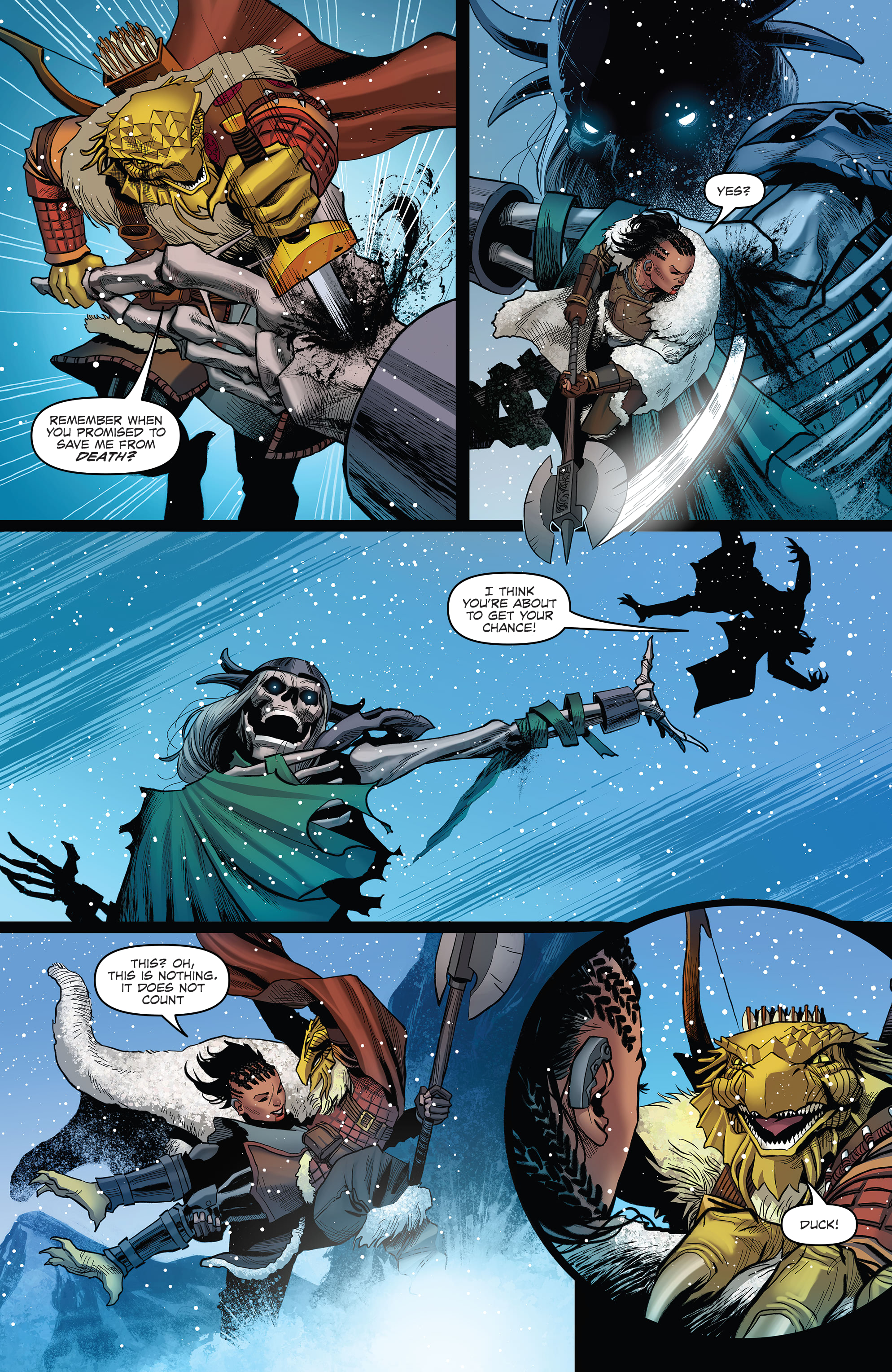 Read online Dungeons & Dragons: At the Spine of the World comic -  Issue #2 - 13
